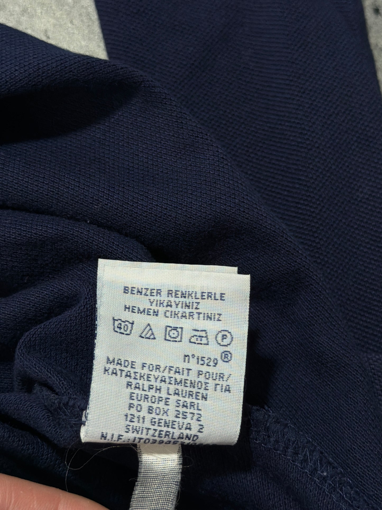 Polo Ralph Lauren navy longsleeve