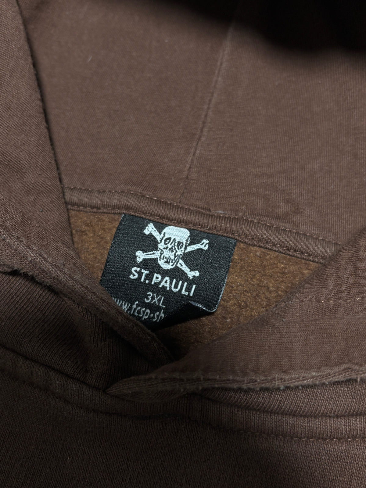 2000s st pauli skull hoodie