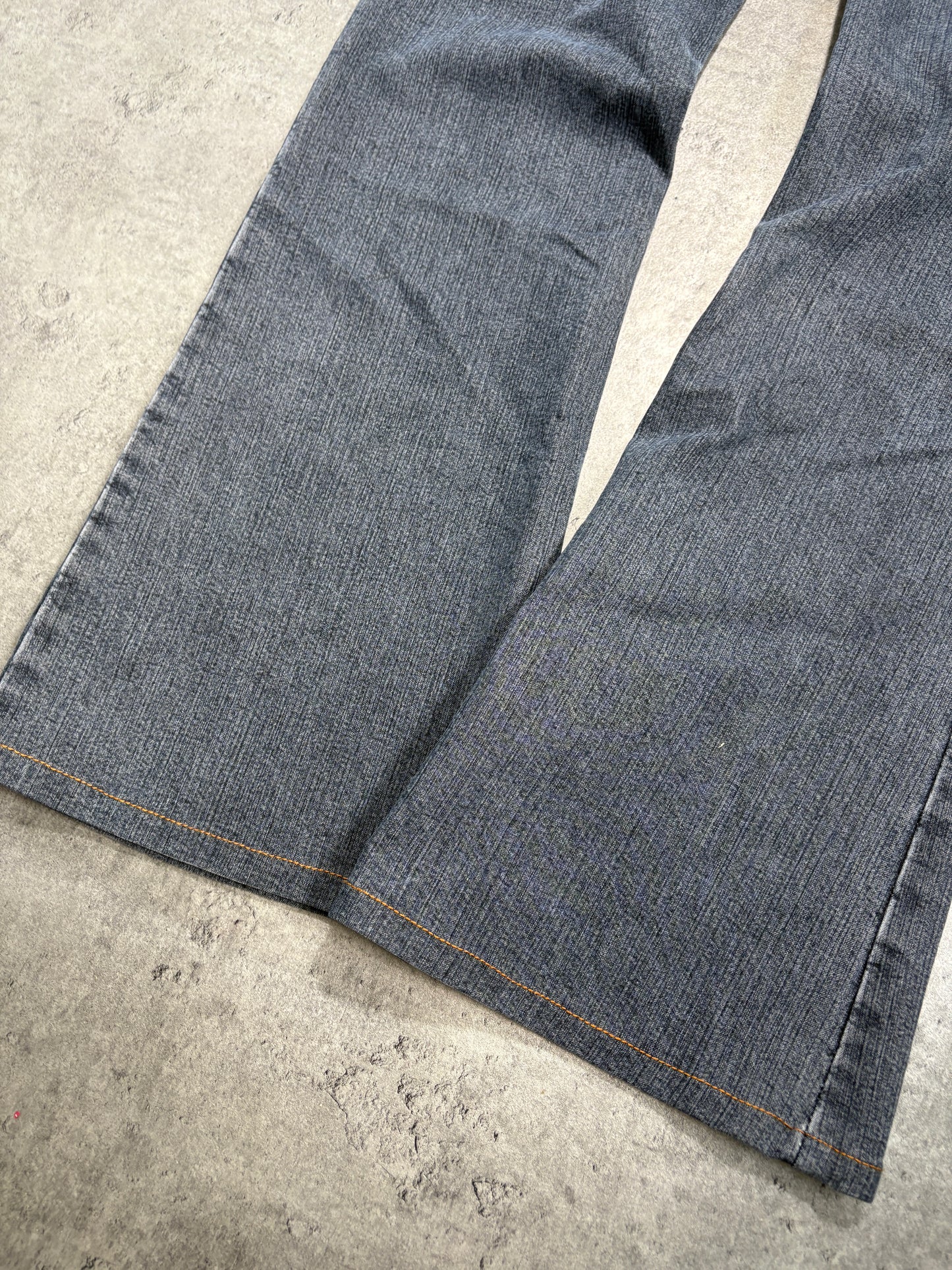 2000s Flare jeans washed