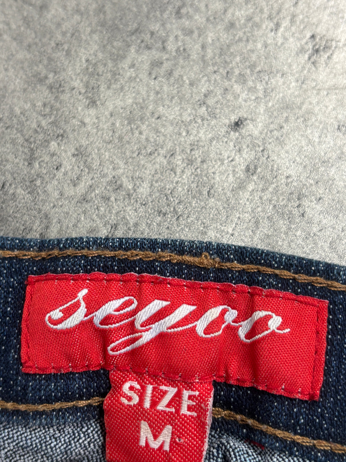 2000s Seyoo Flared Washed Jeans Bootcut