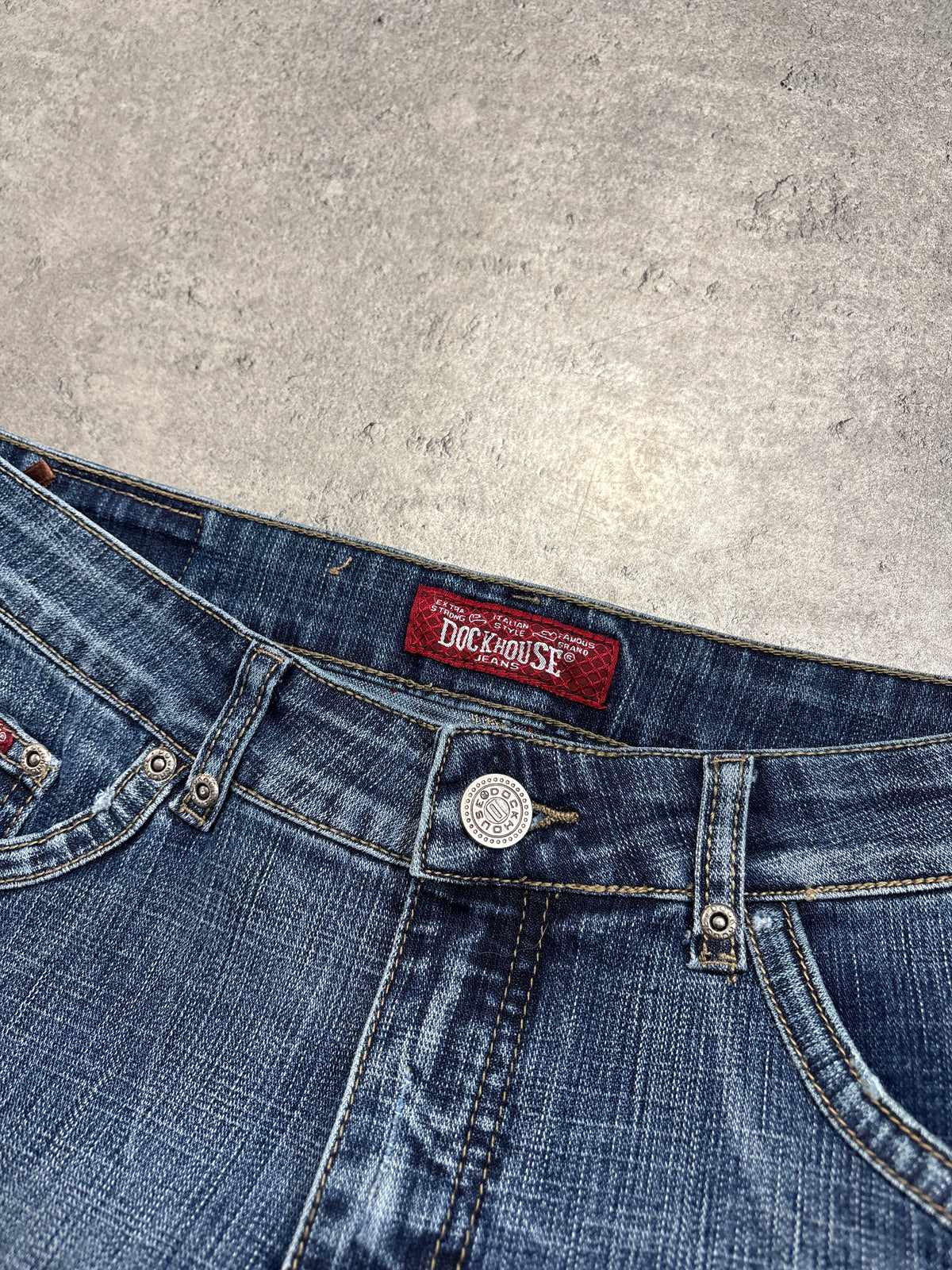 2000s Dockhouse Palm Jeans