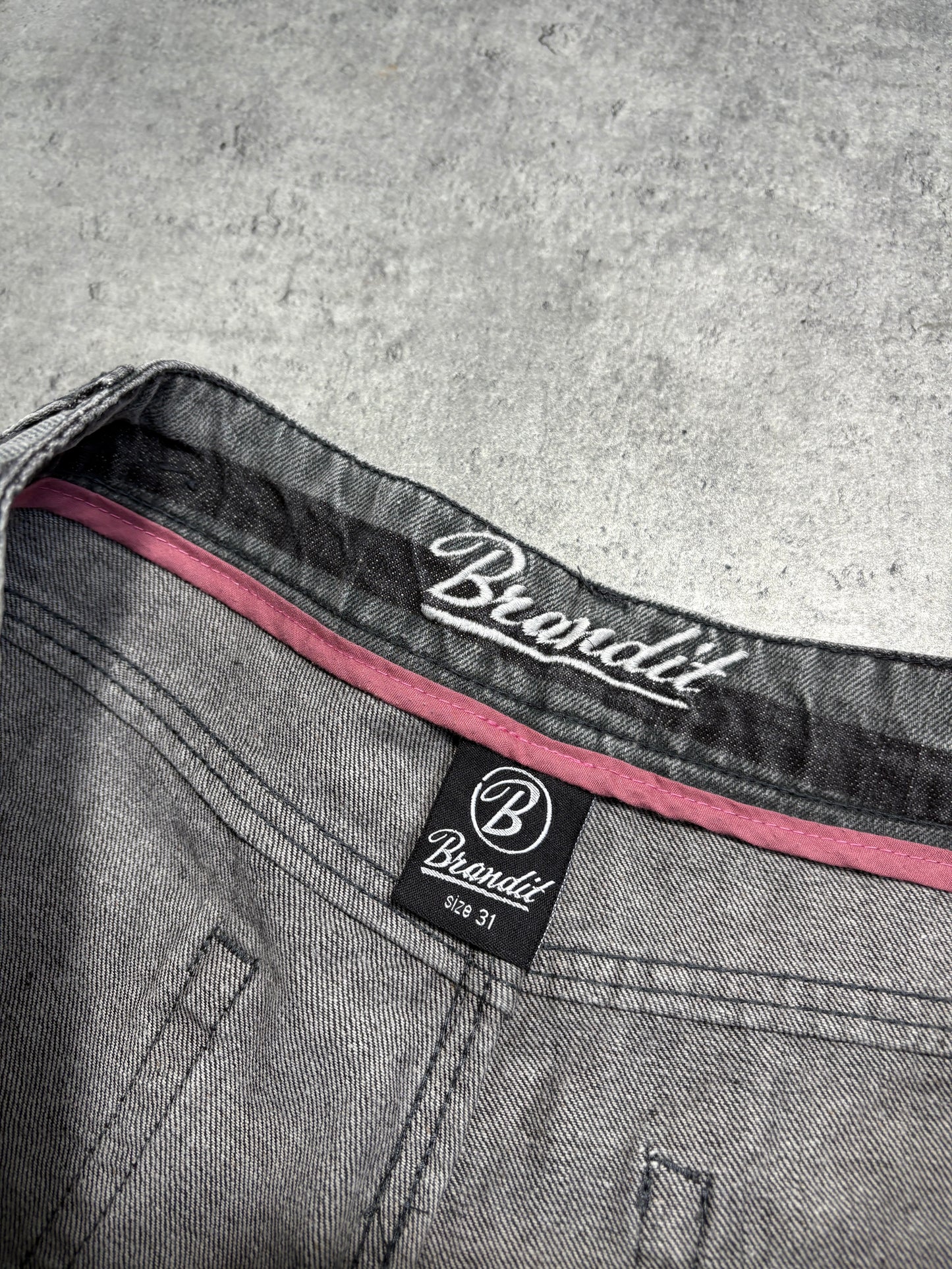 2000s Bandit grey Denim shorts