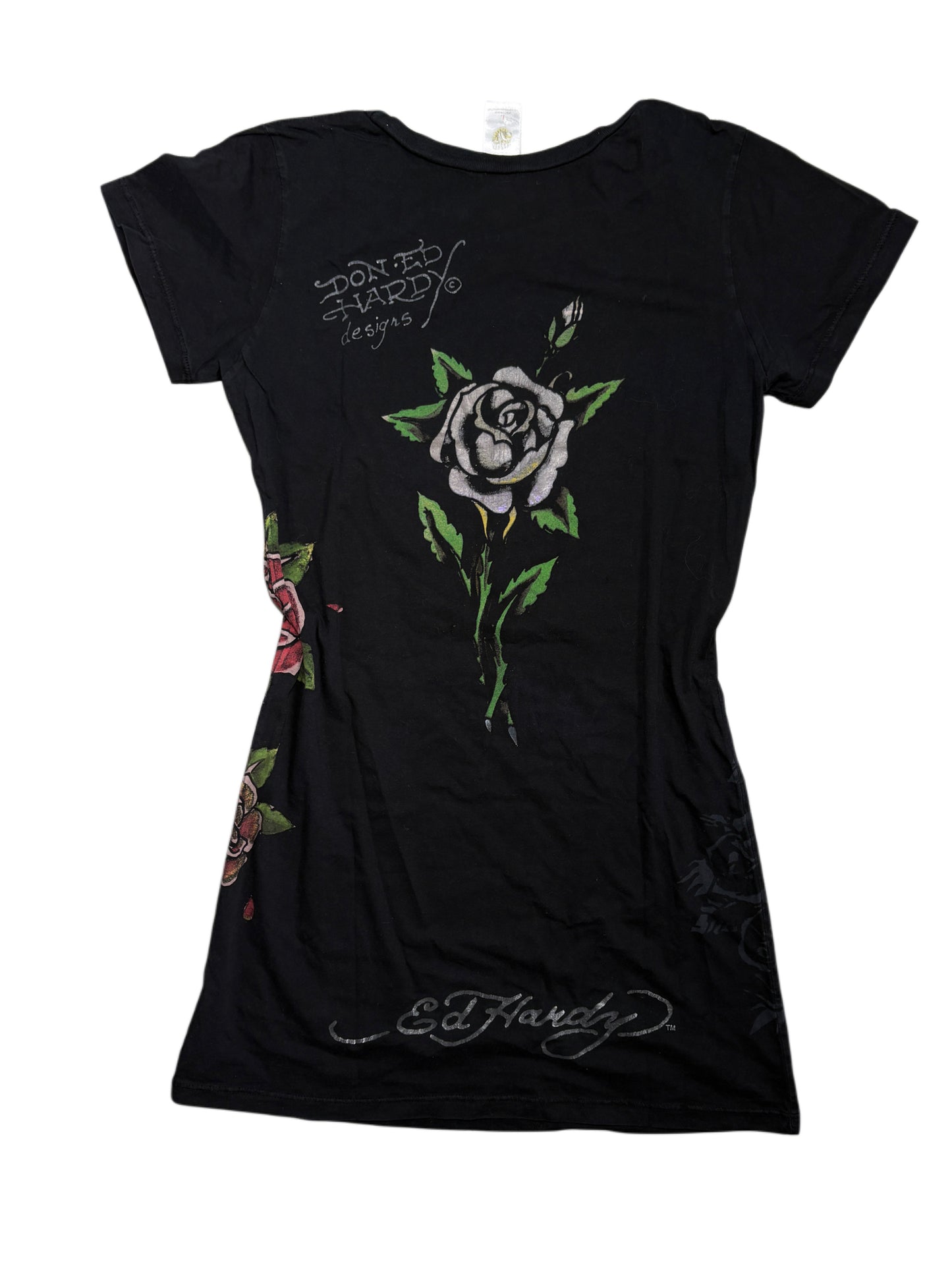 2000s Ed Hardy dress sukienka