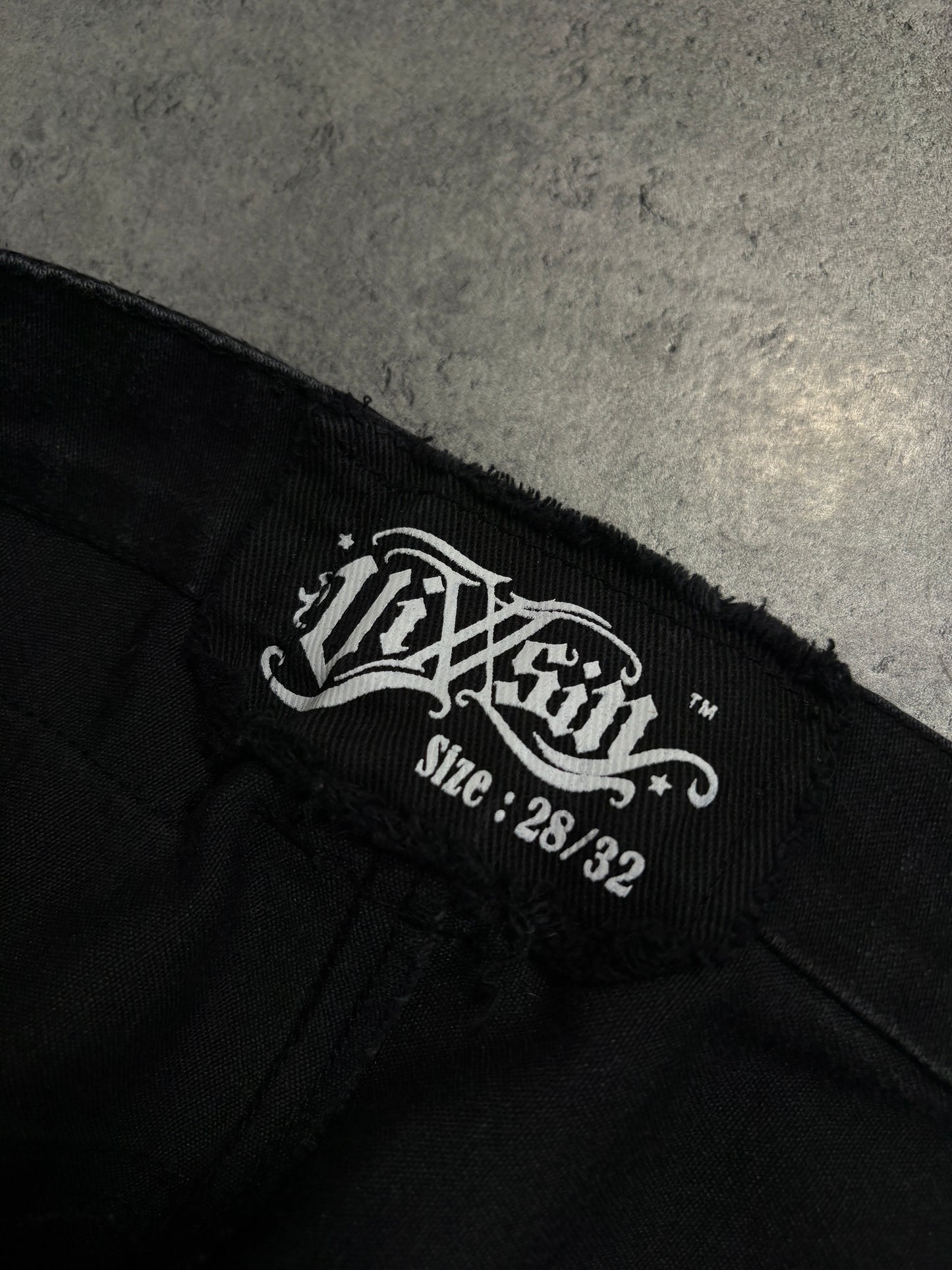 2000s Vixxsin goth Metal Rock Bondage Japan Flared Alternative Zip Pants
