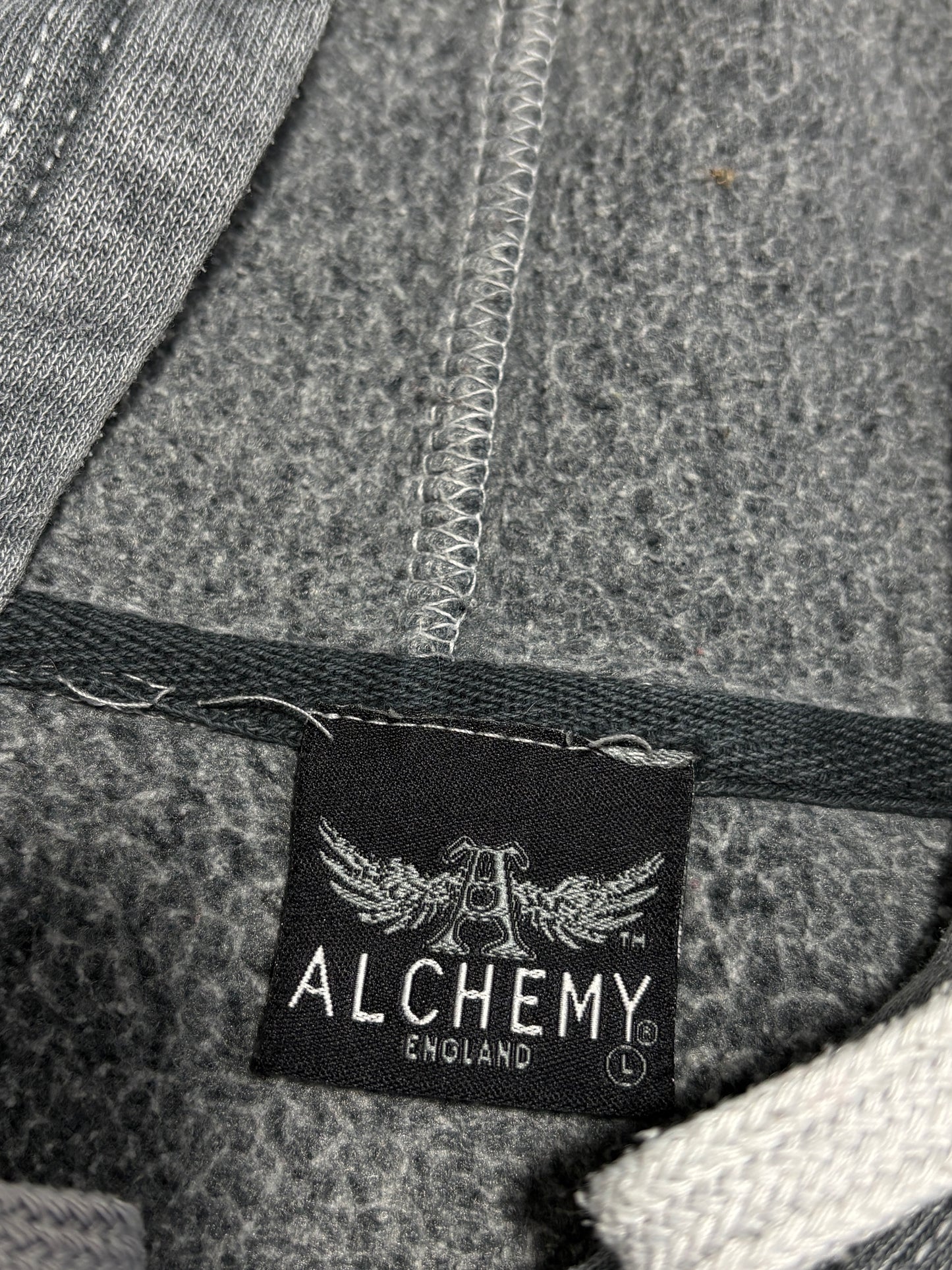 2000s Alchemy Skull Hoodie affliction type