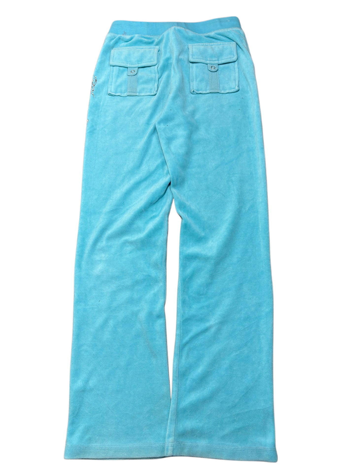 Juicy Couture welur tiffany blue pants