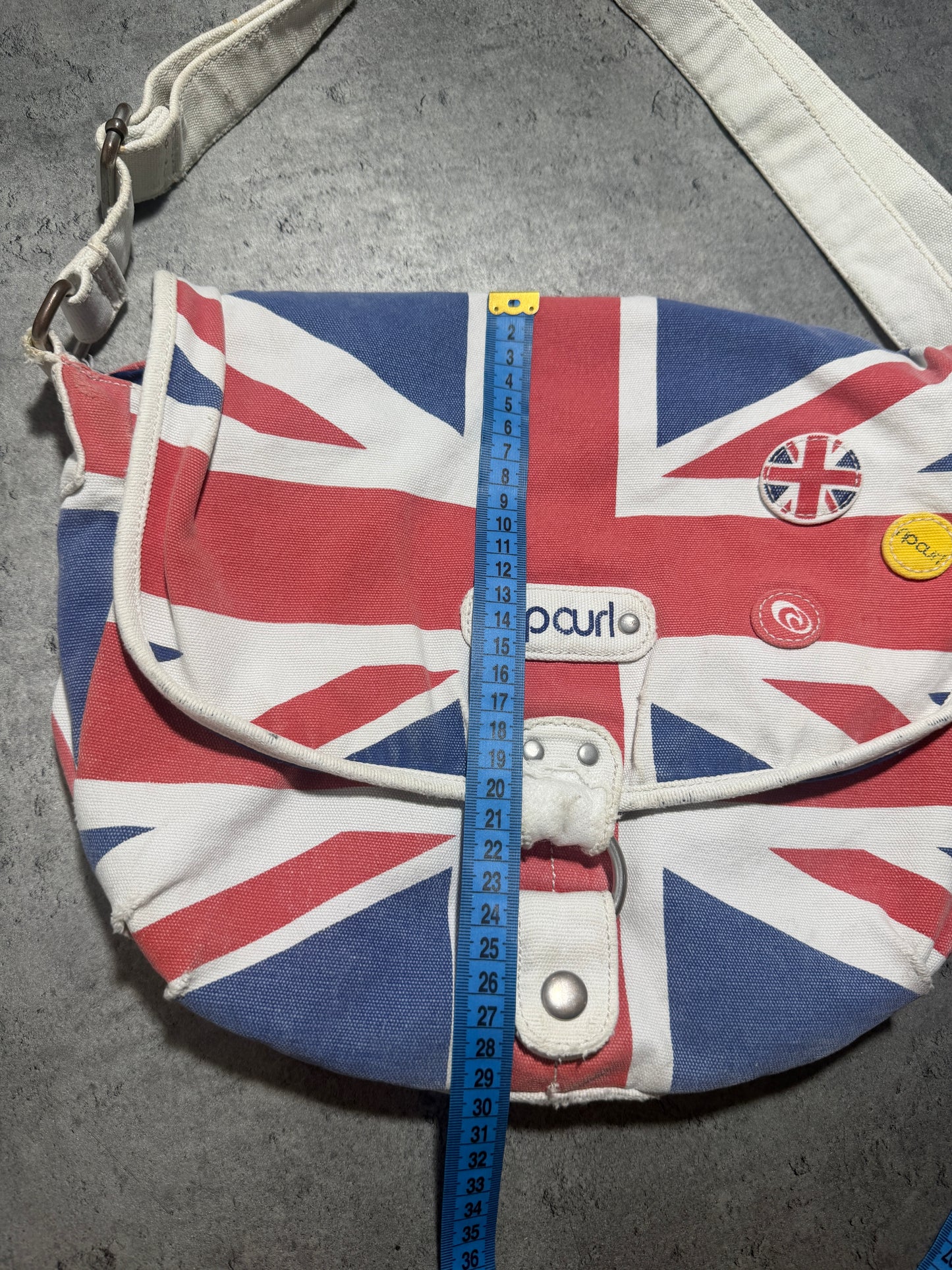 2000s Rip Curl UK Flag Bag