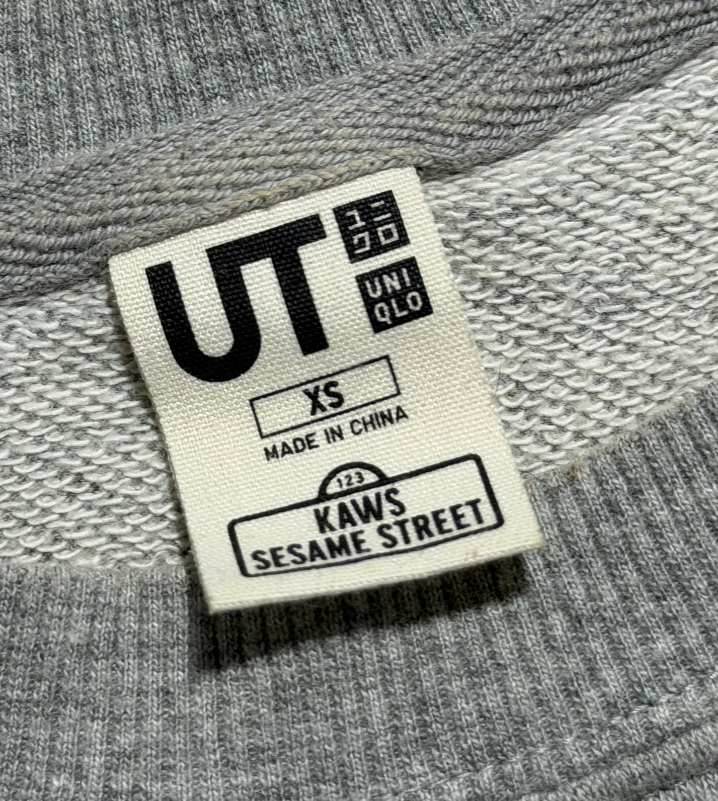 2000s Uniqlo Kaws Sesame Street Sweatshirt Crewneck