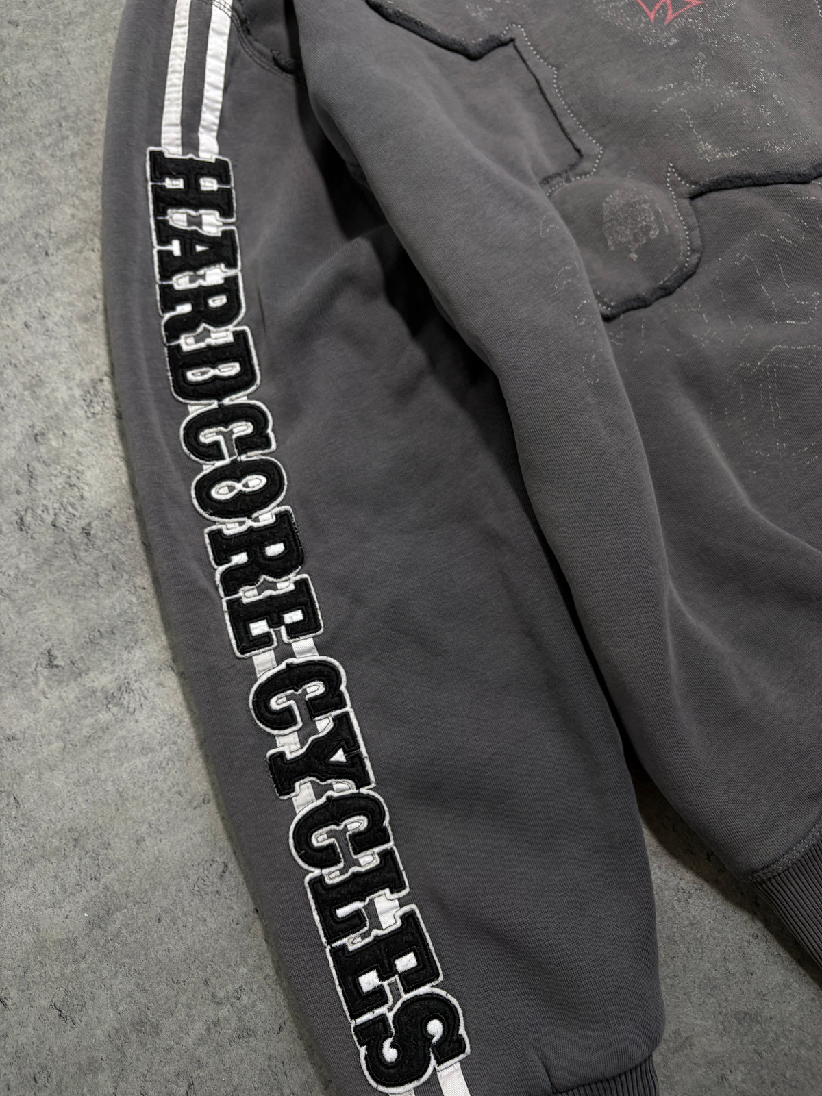 2000s HARDCORE Y2k WASHED Hoodie
