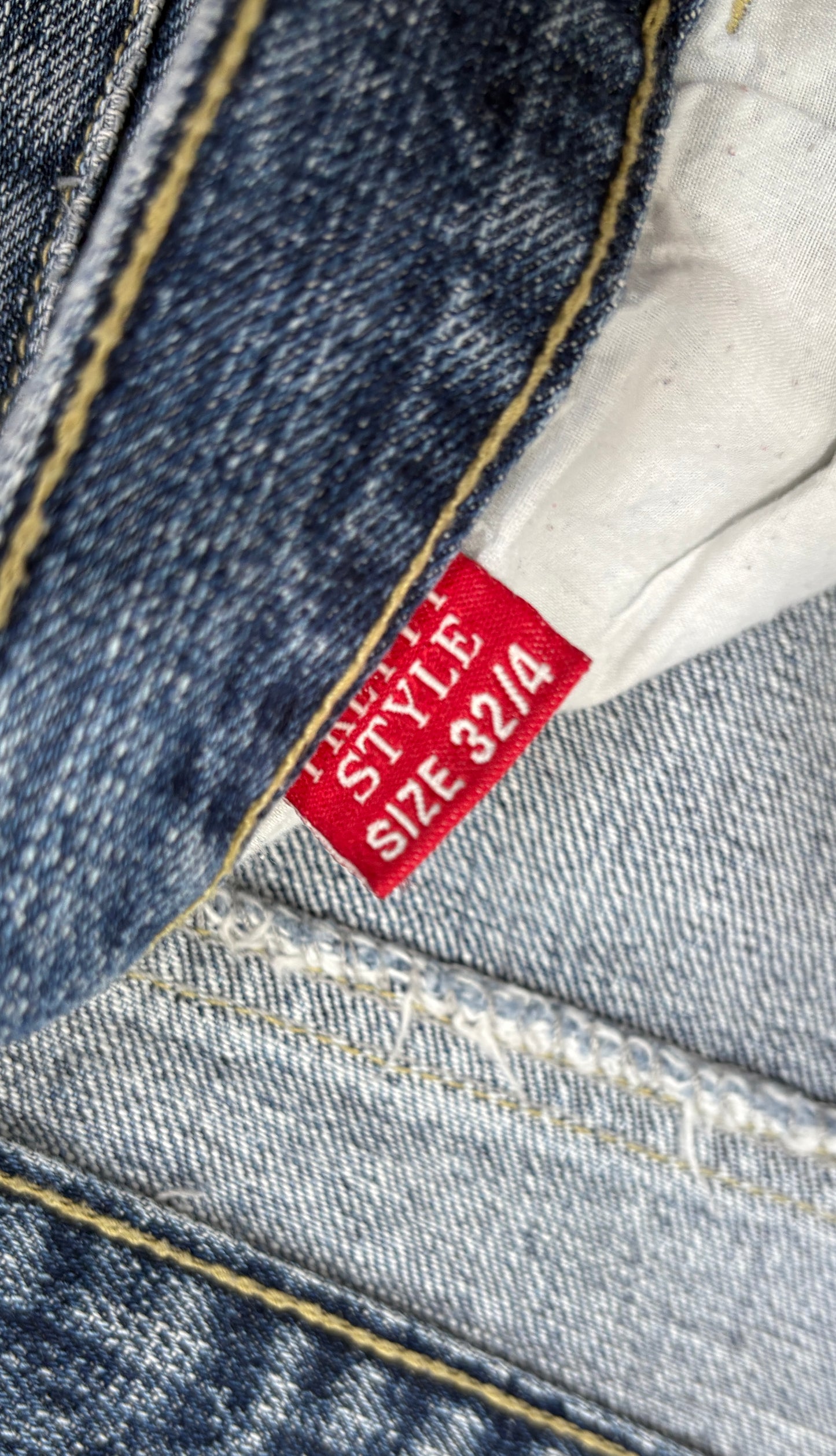 2000s Flare silver o-rings jeans flared bootcut archive