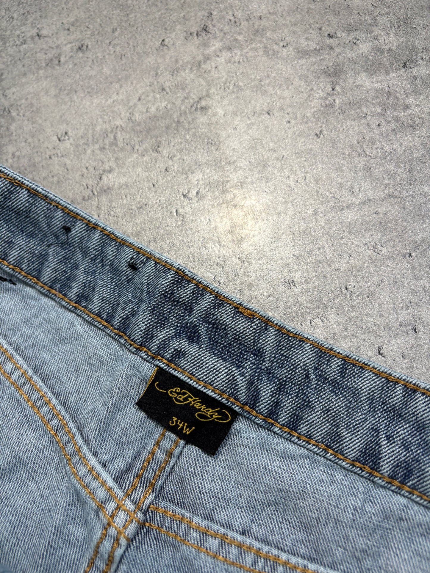 Ed Hardy Jeans Light Blue