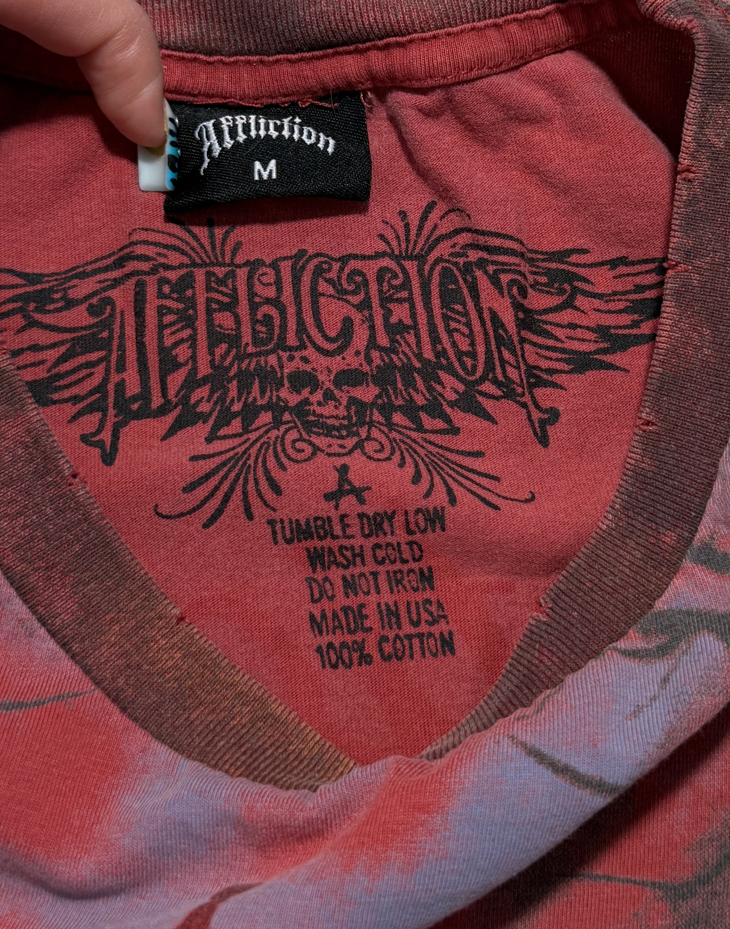2000s Affliction church archive t-shirt
