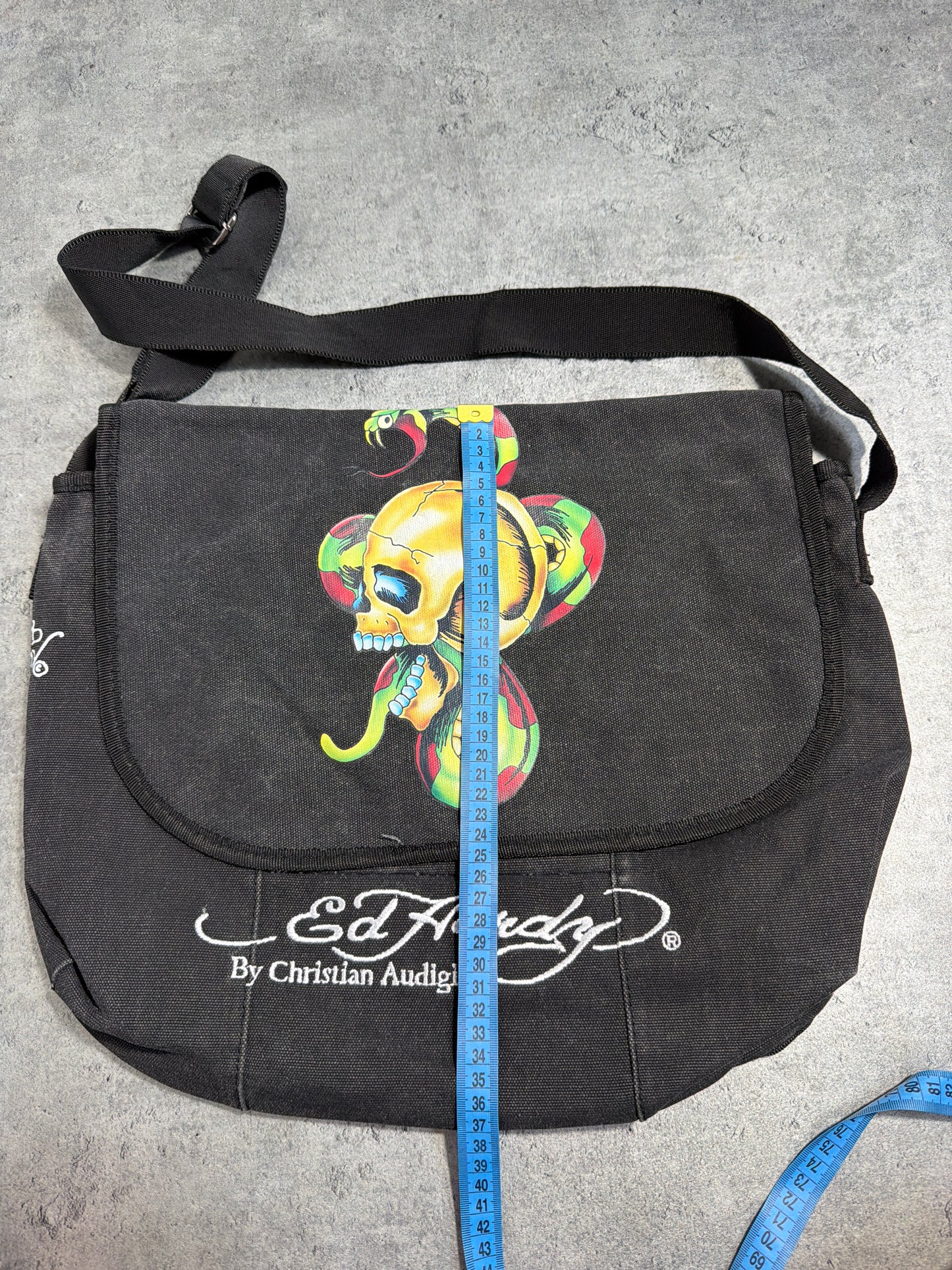 2000s Ed Hardy Skull Bag