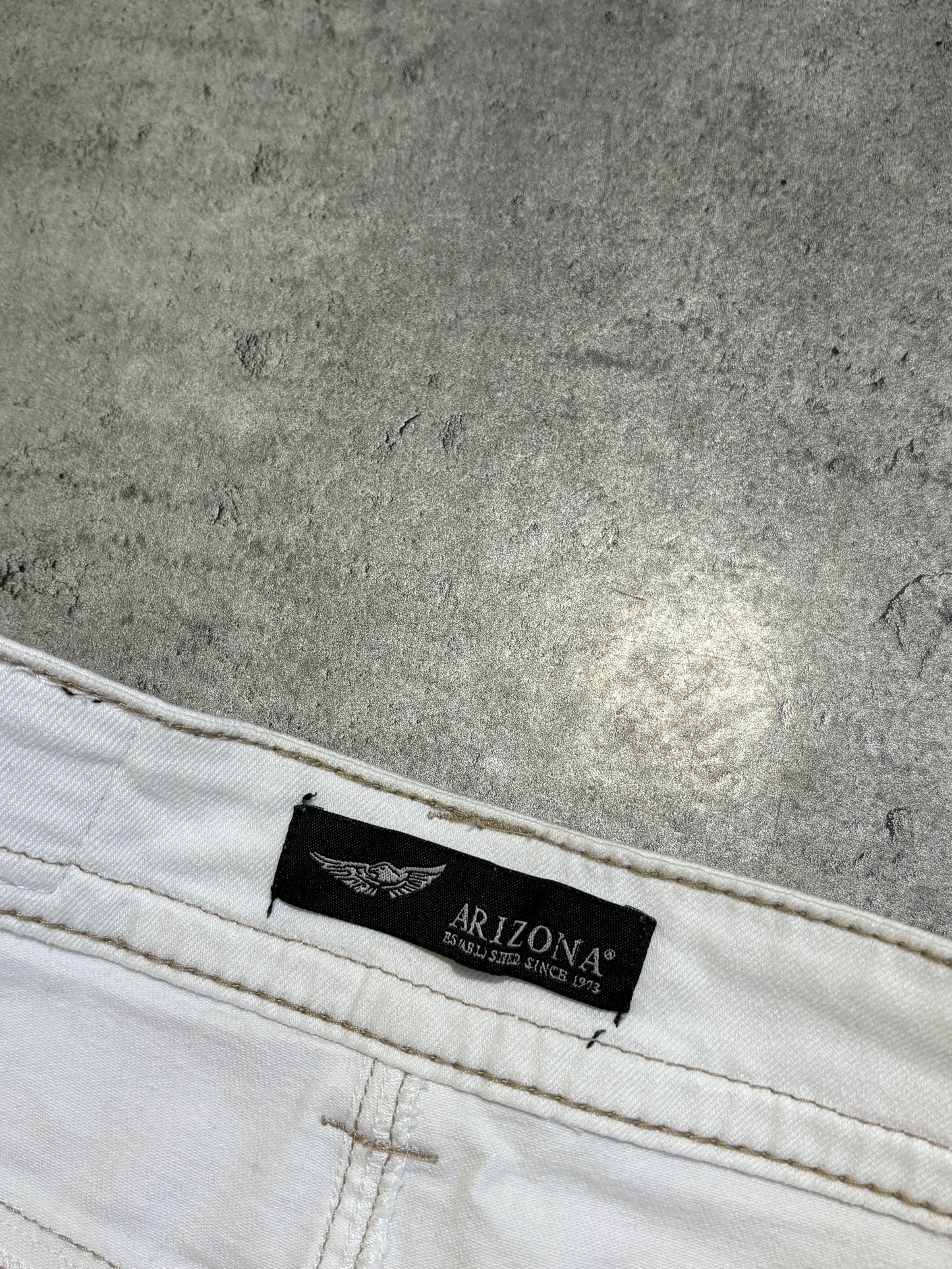 2000s Arizona wings crystals white skirt