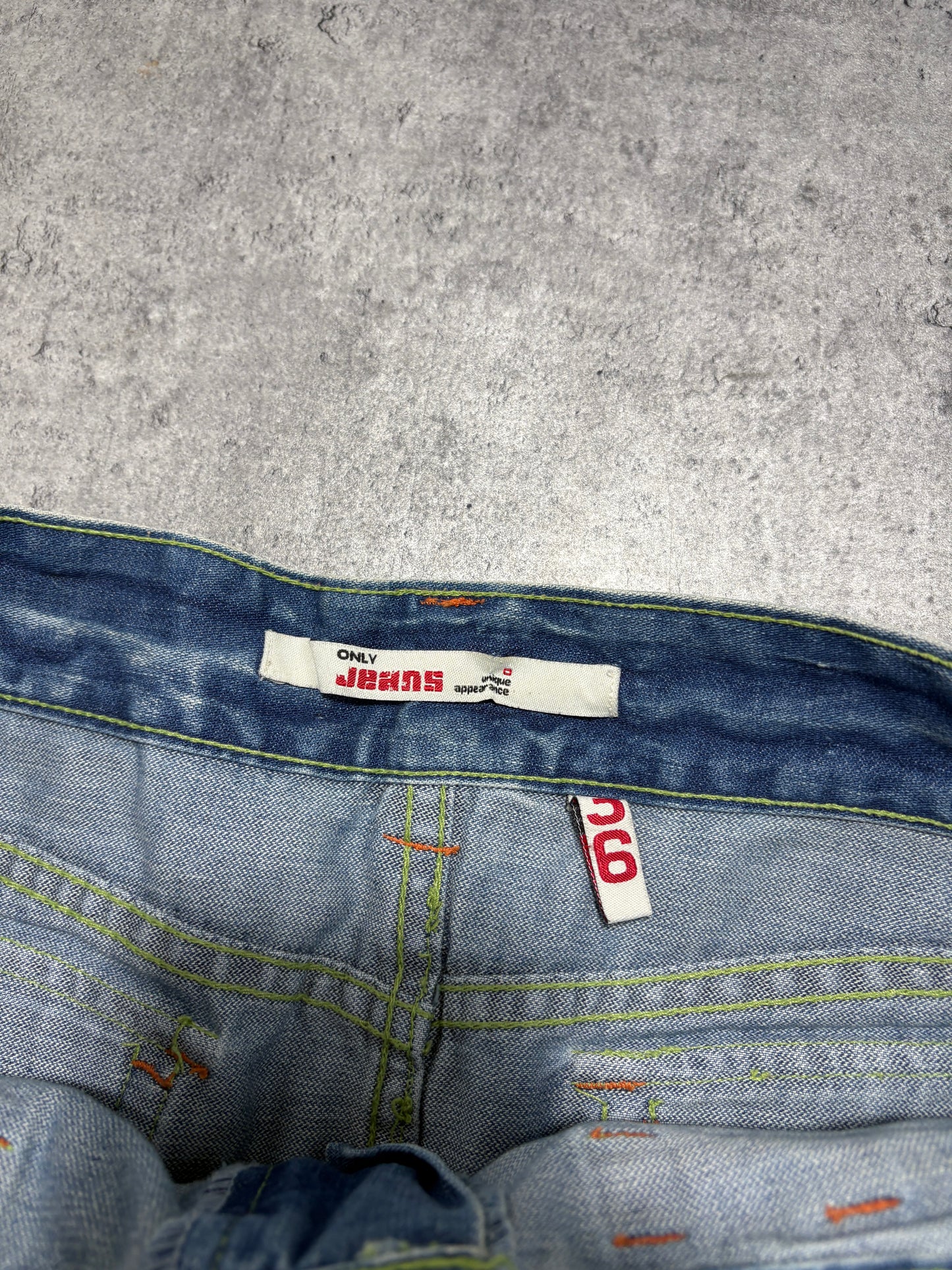 2000s Denim Jeans mini skirt