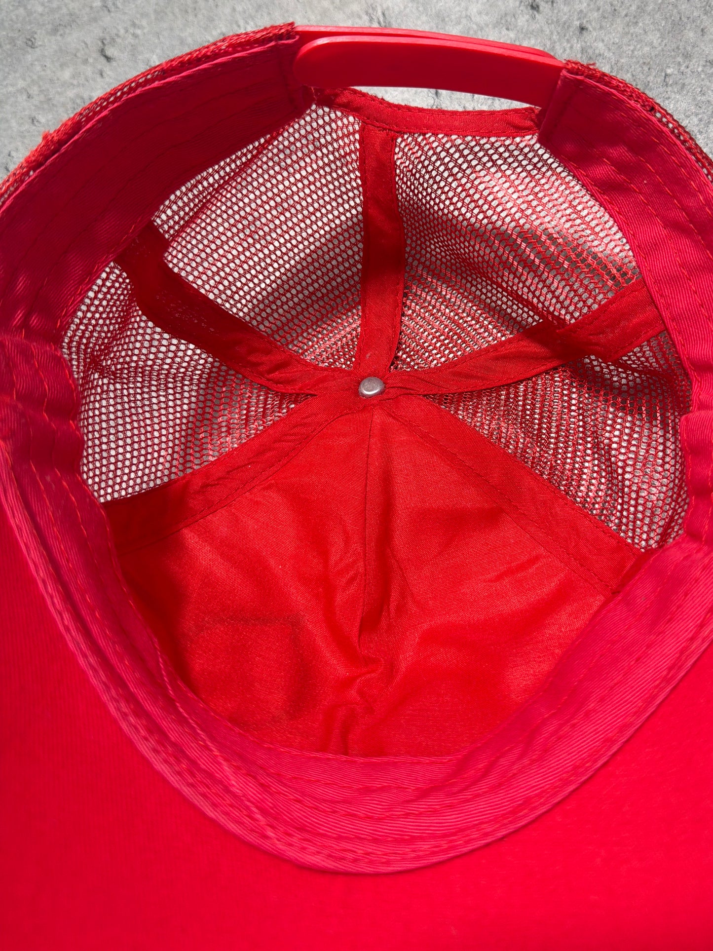 2000s Red Trucker Cap
