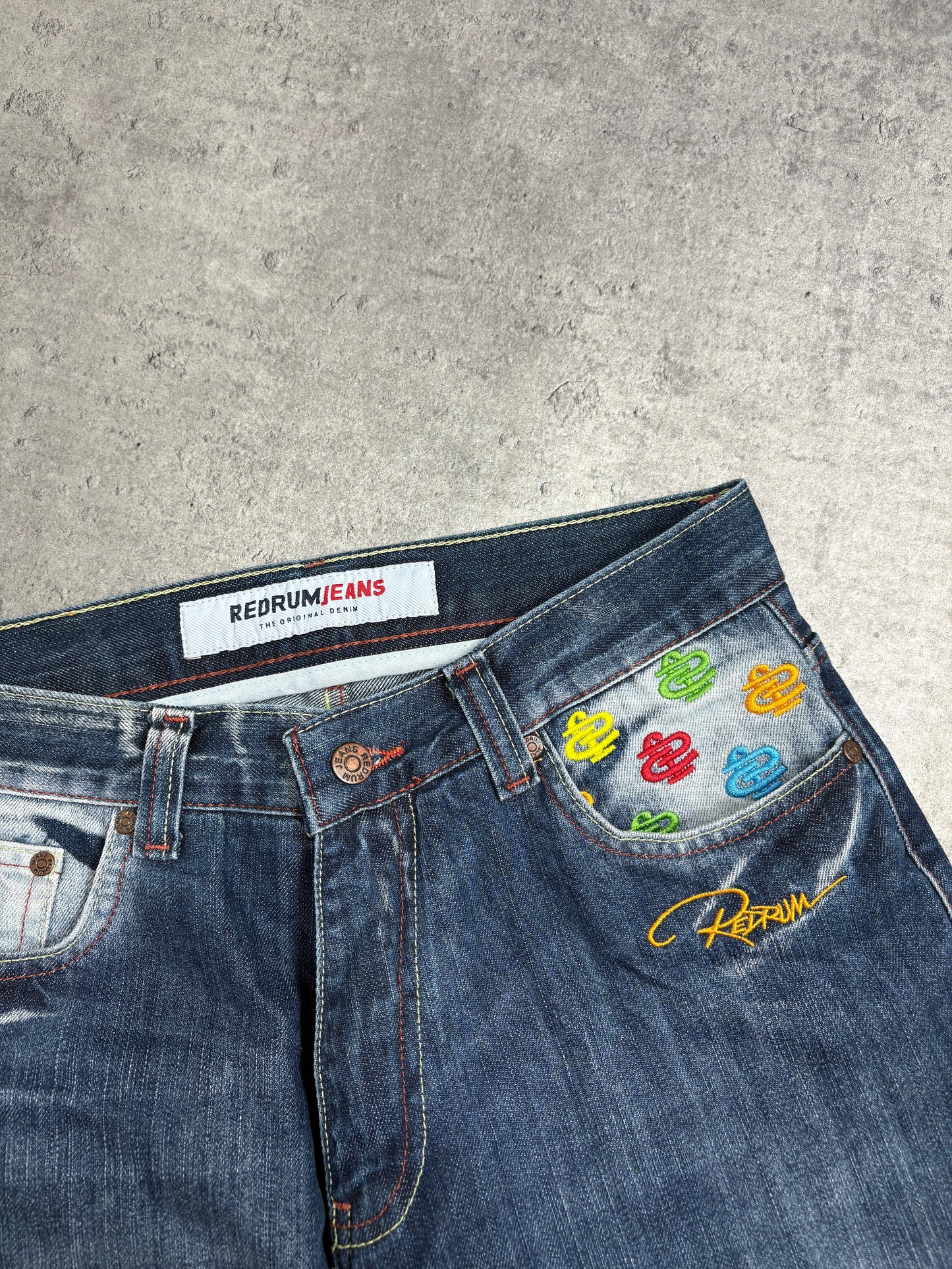 2000s Red Rum baggy Jeans