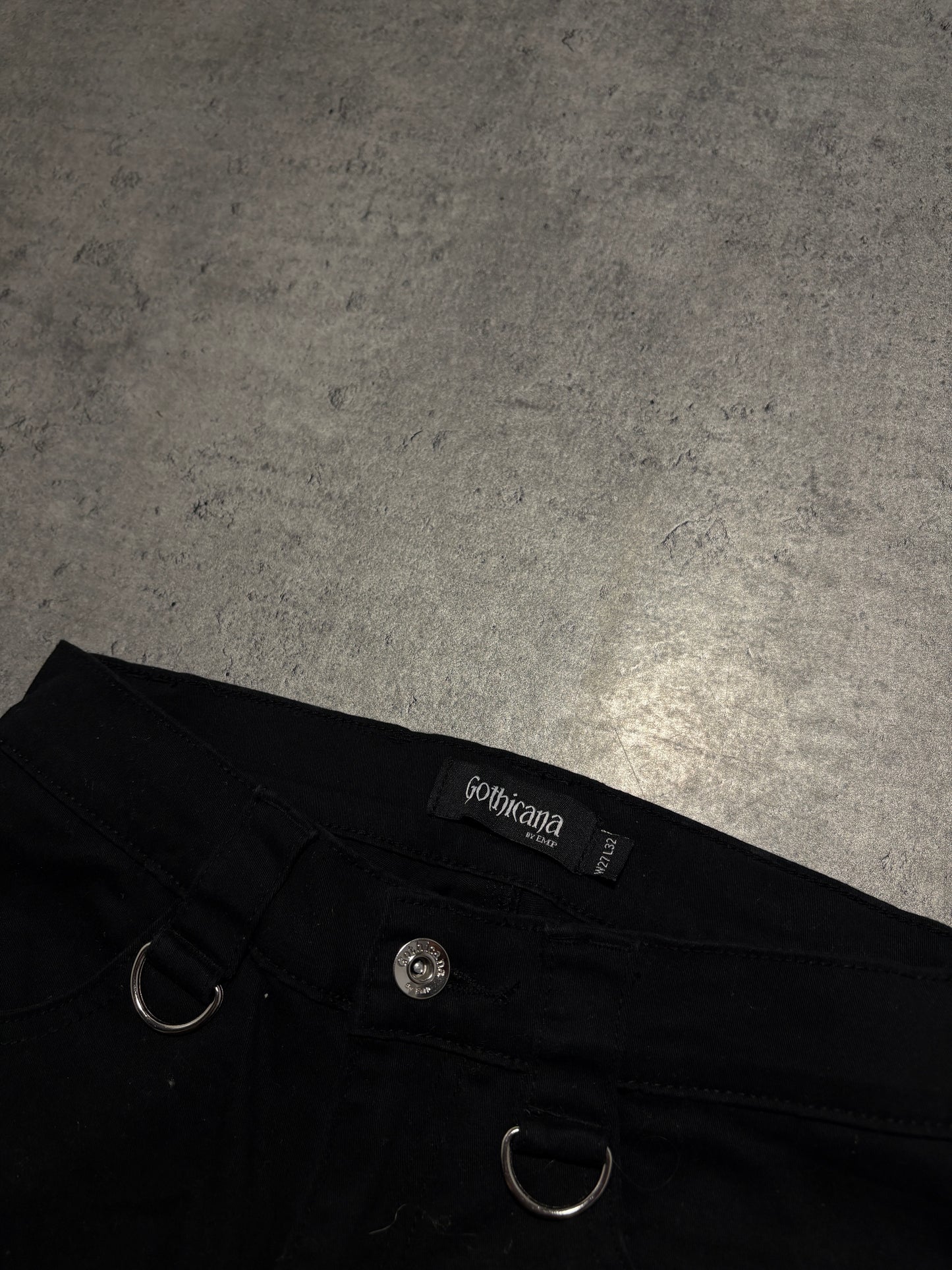 2000s Gothicana Bondage Pants BDSM Punk Japan