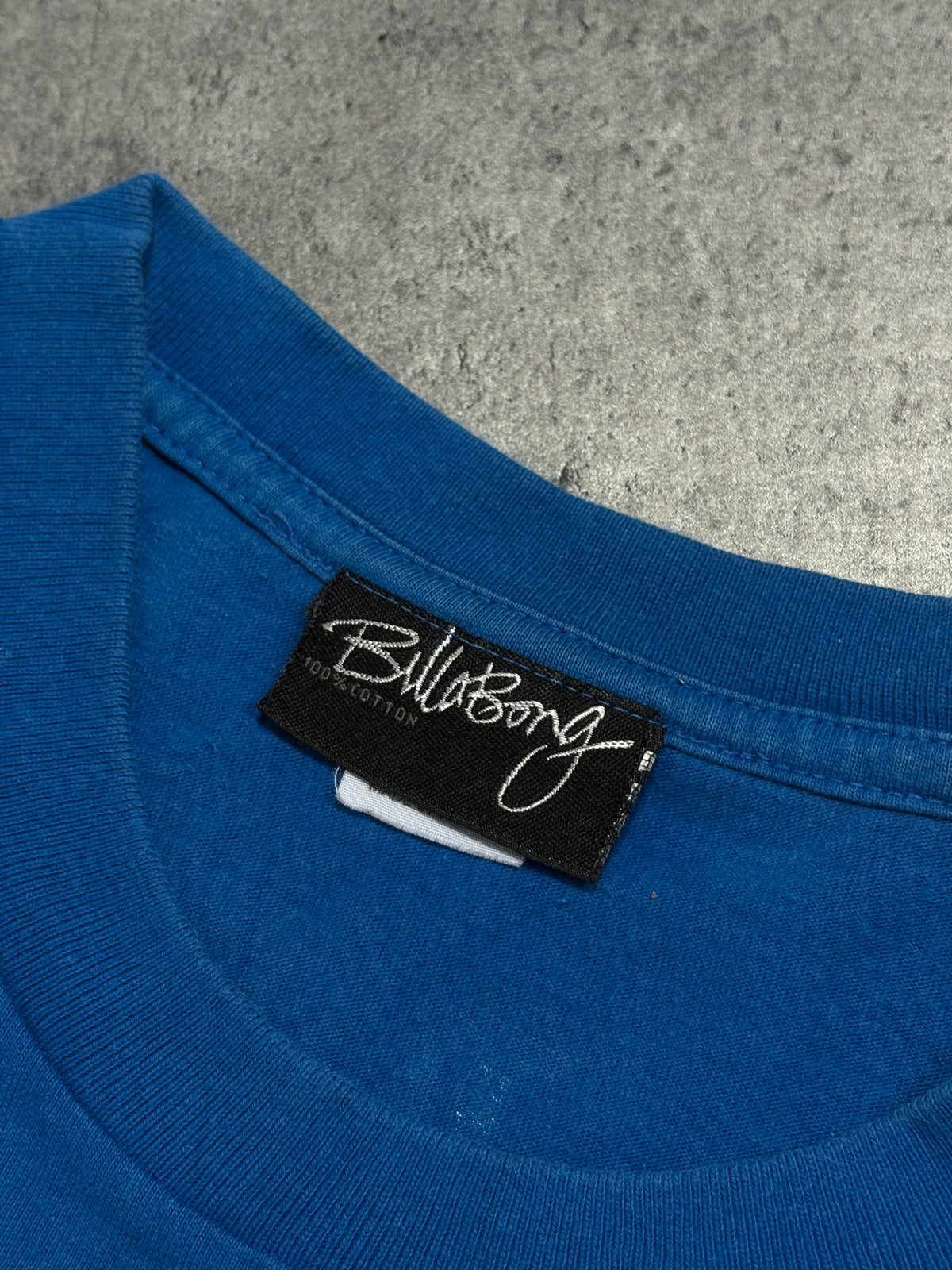 2000s Billabong Printed Blue T-shirt