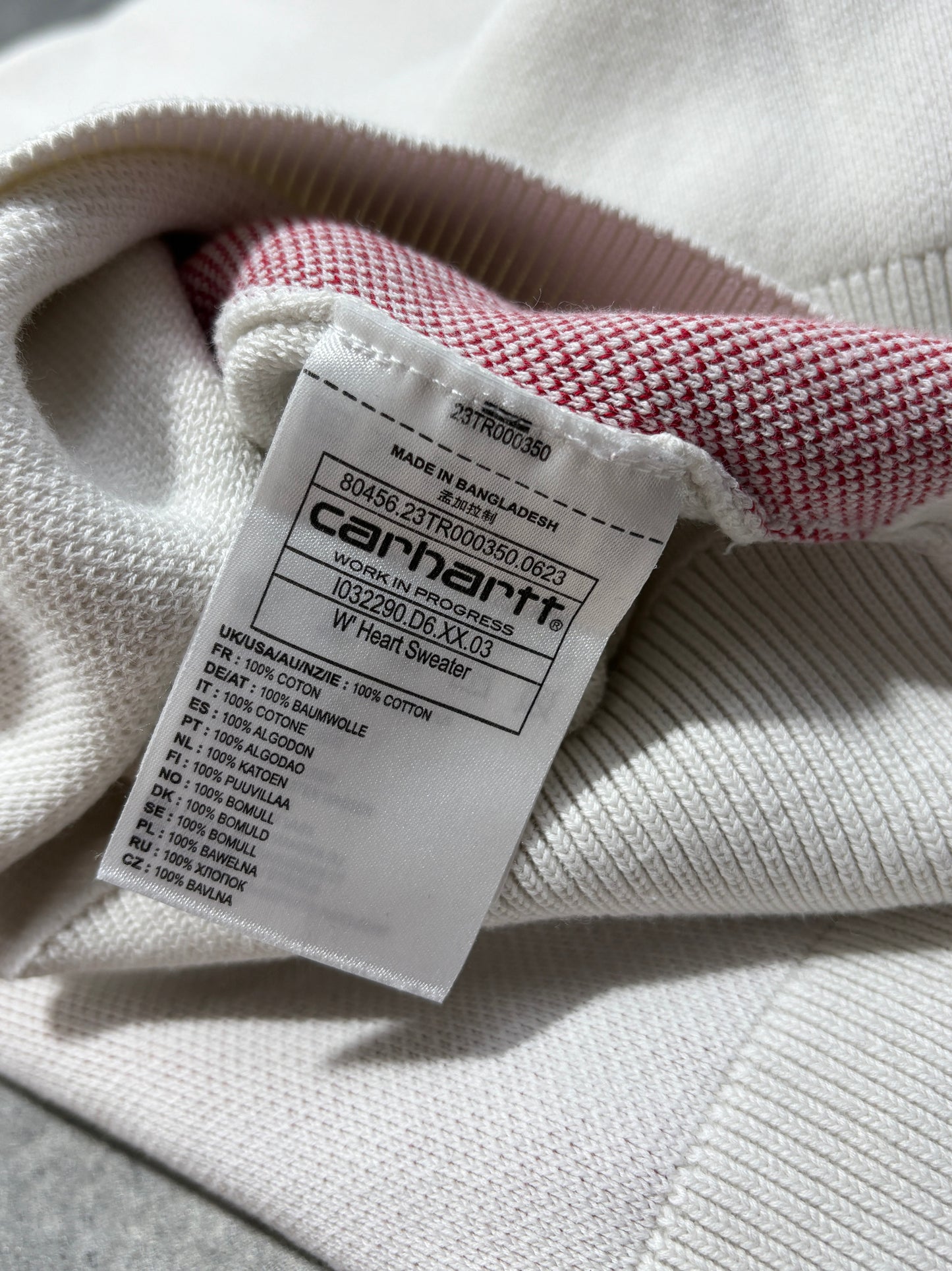 2000s *RARE* Carhartt Wip heart Knit