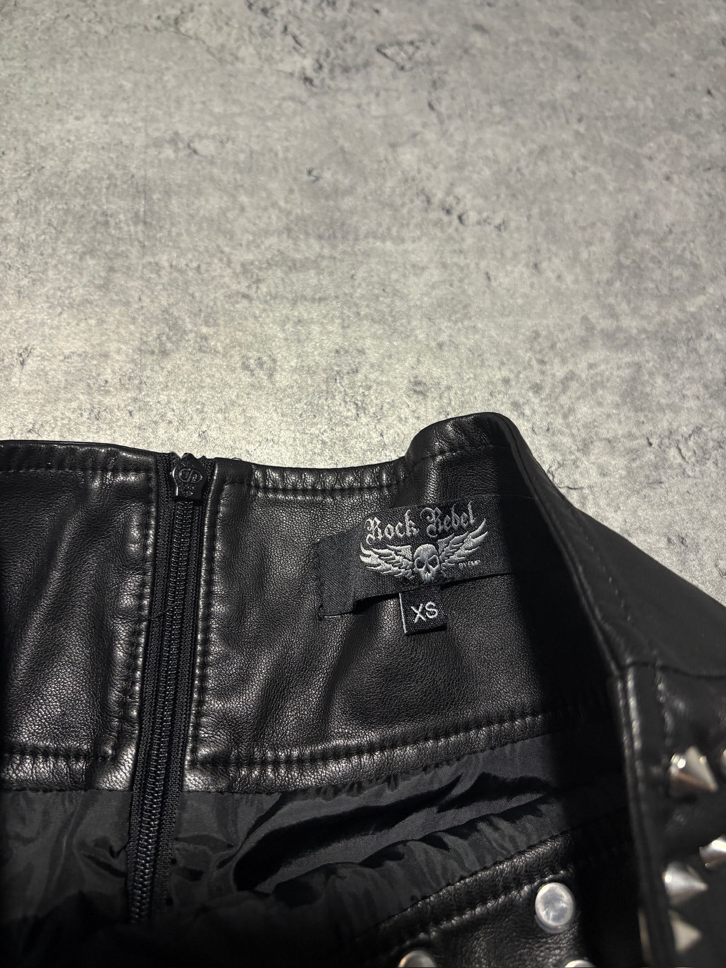 2000s Rock Rebel Skirt Alternative