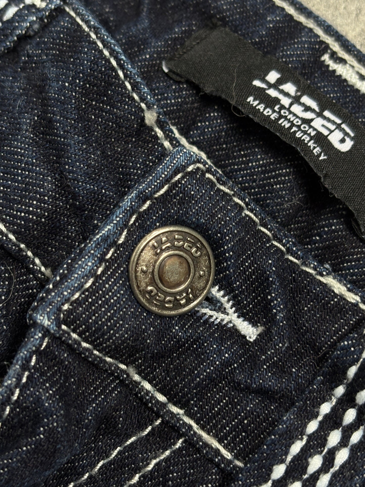 Jaded London Baggy PrintedJeans Swag Y2K