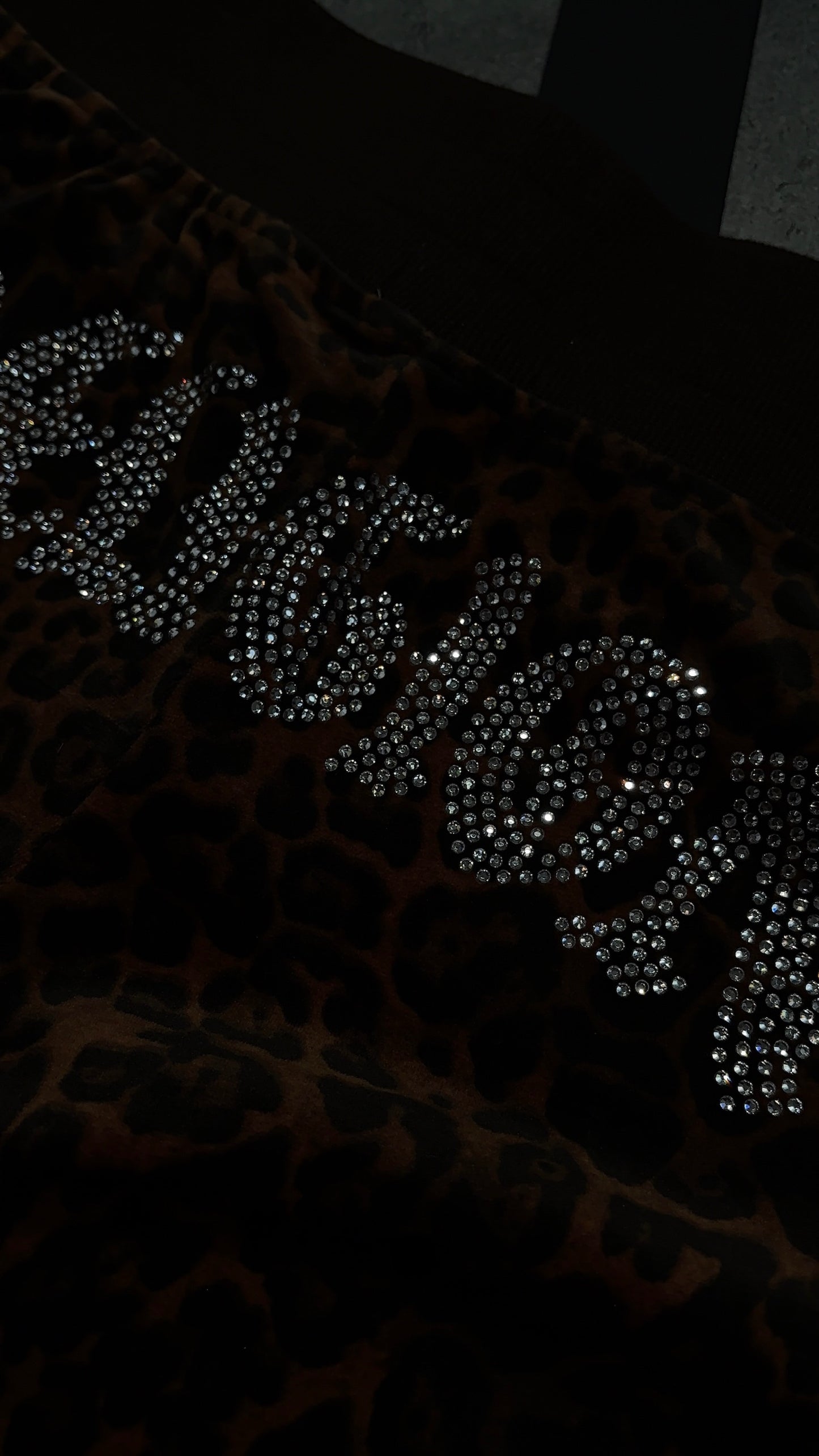 True Religion leopard flare welur pants brand new