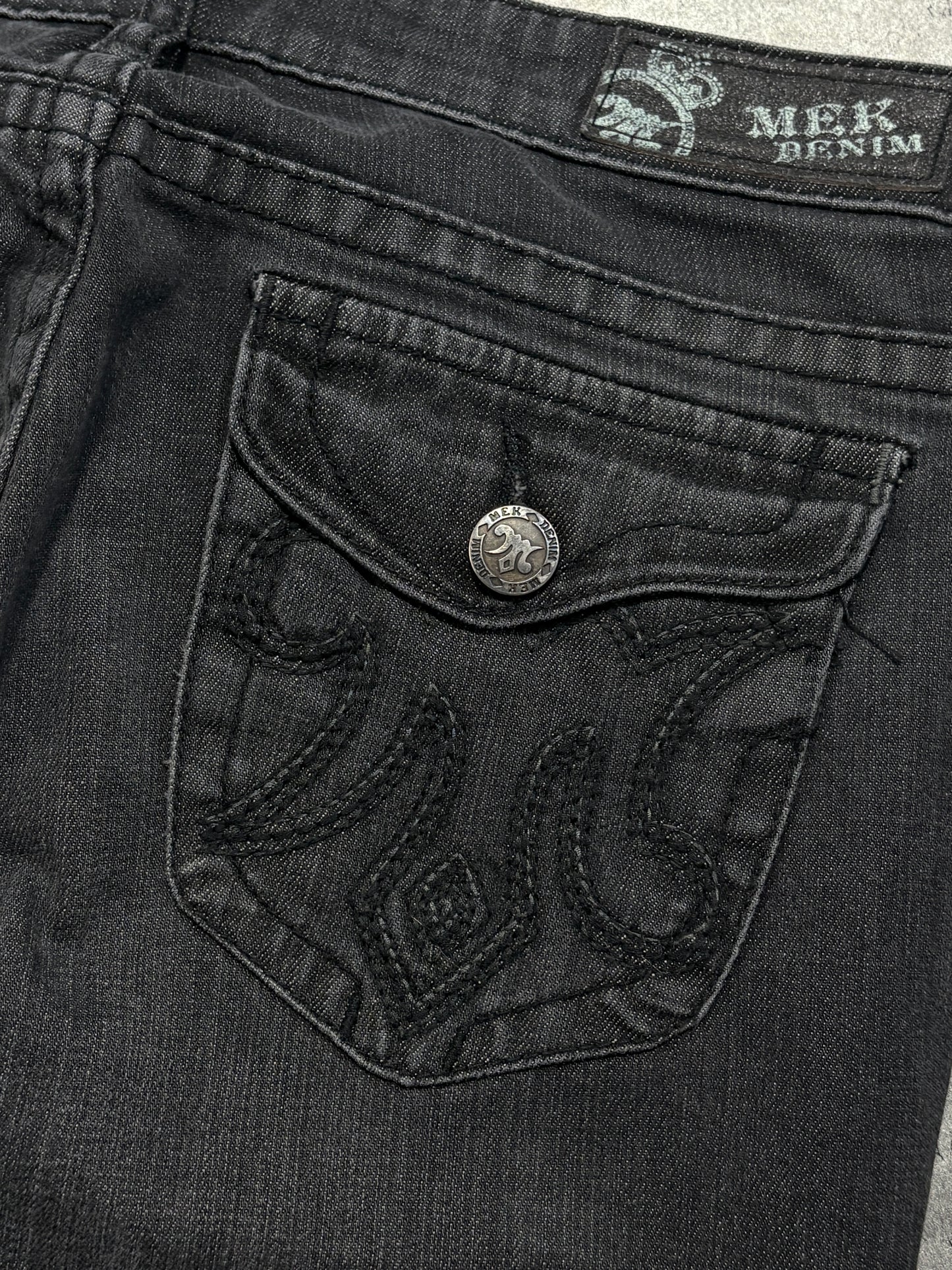 2000s Mek denim bootcut jeans ''harrison slim boot"