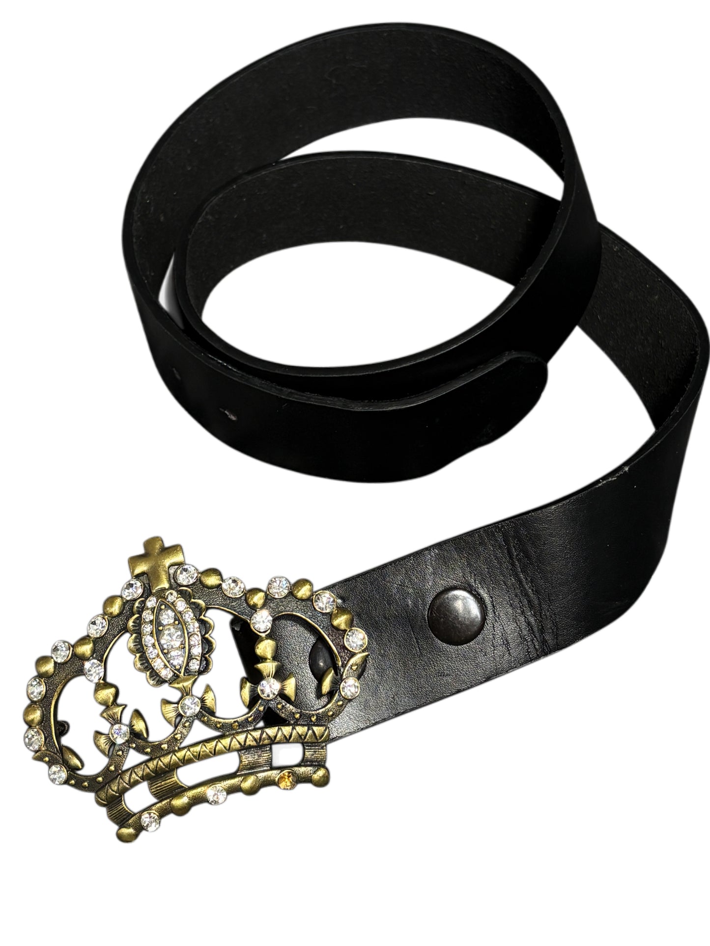 2000s Crown Gold Belt Pasek