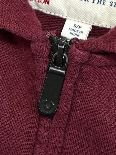 True Religion Zip Up Hoodie