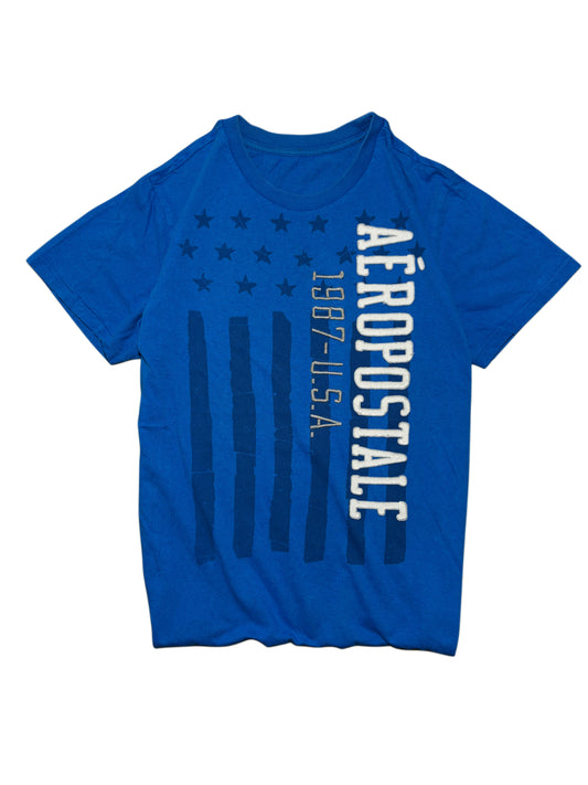 2000s Aeropostale Usa Flag T-shirt