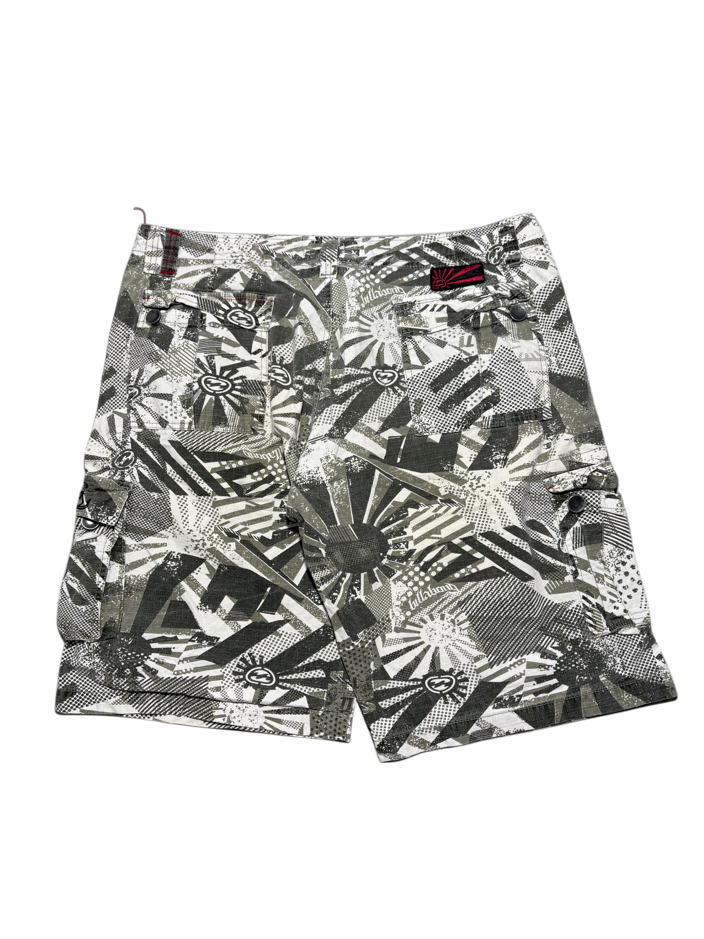 2000s Billabong cargo camo shorts