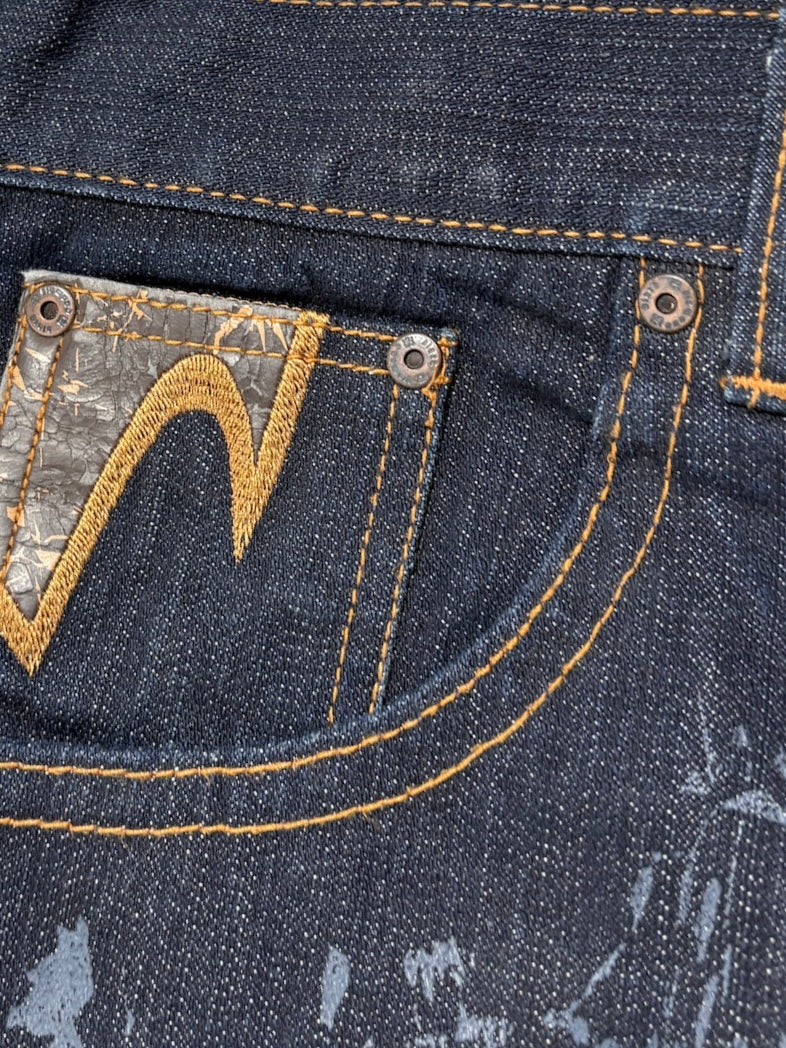 2000s Black Diamond Baggy Jeans