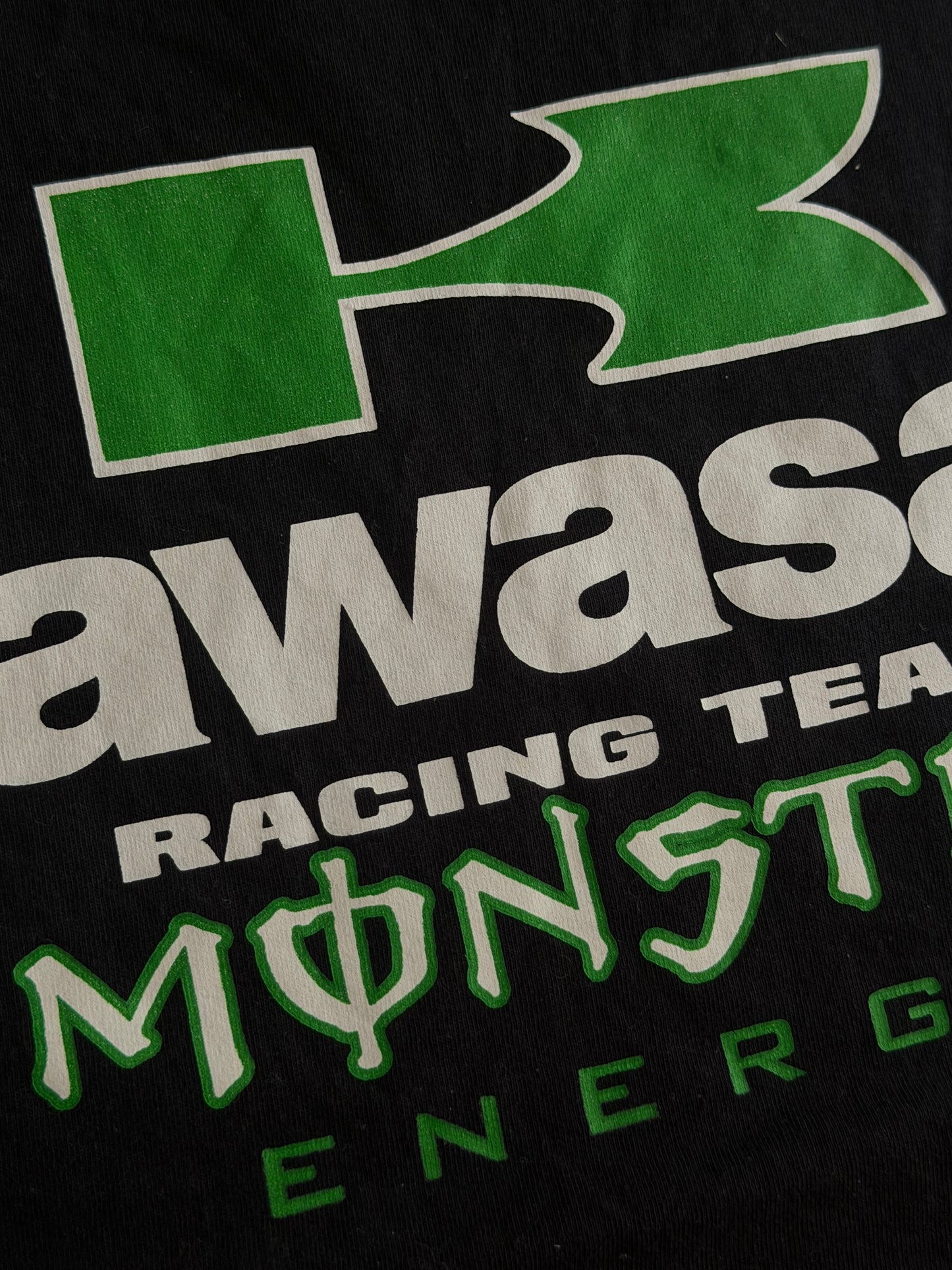 2000s Kawaski x Monster energy t-shirt