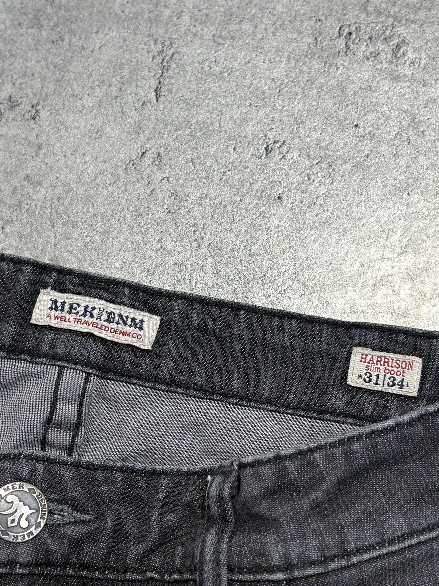 2000s Mek denim bootcut jeans ''harrison slim boot"