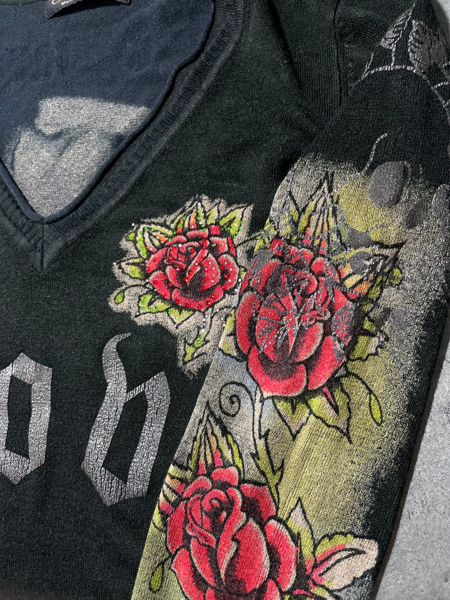 2000s Ed Hardy dress sukienka