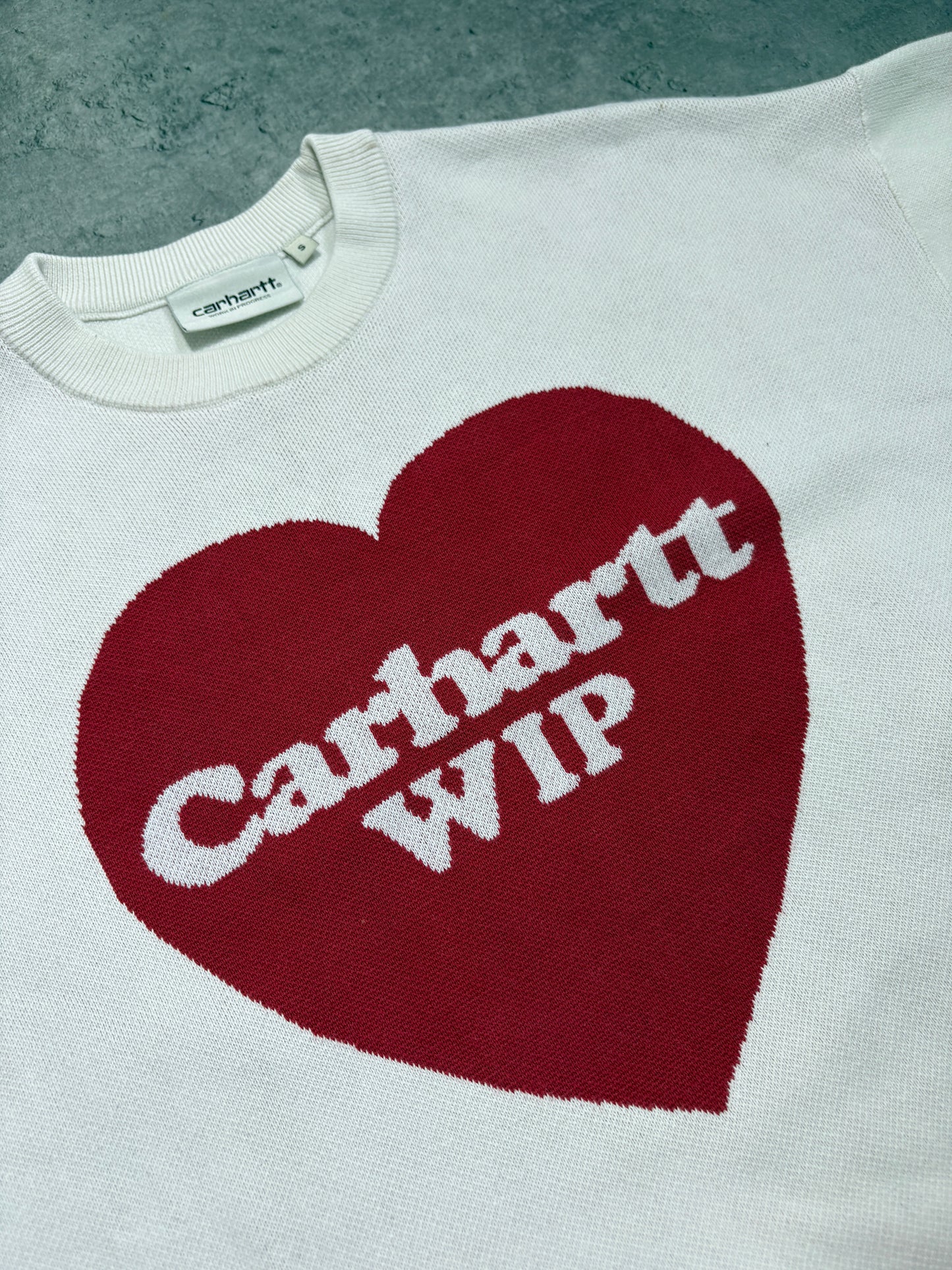2000s *RARE* Carhartt Wip heart Knit