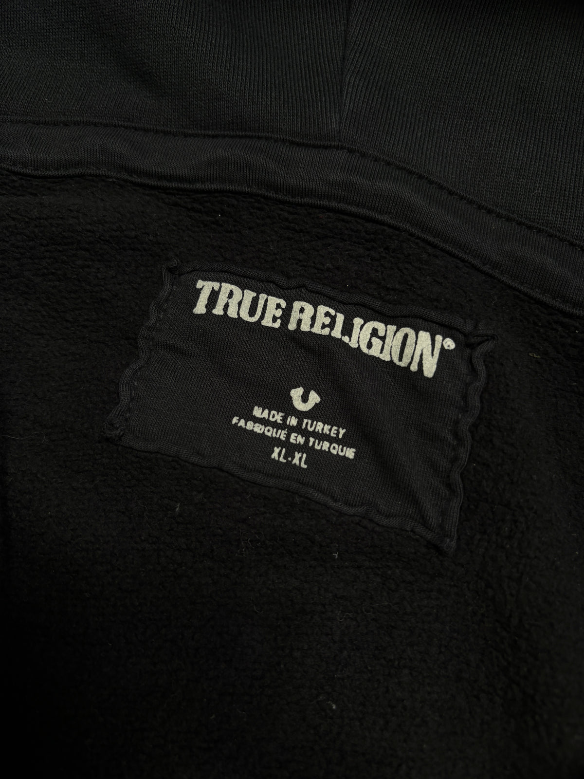 2000s *RARE* True Religion Skulls Zip Up Hoodie