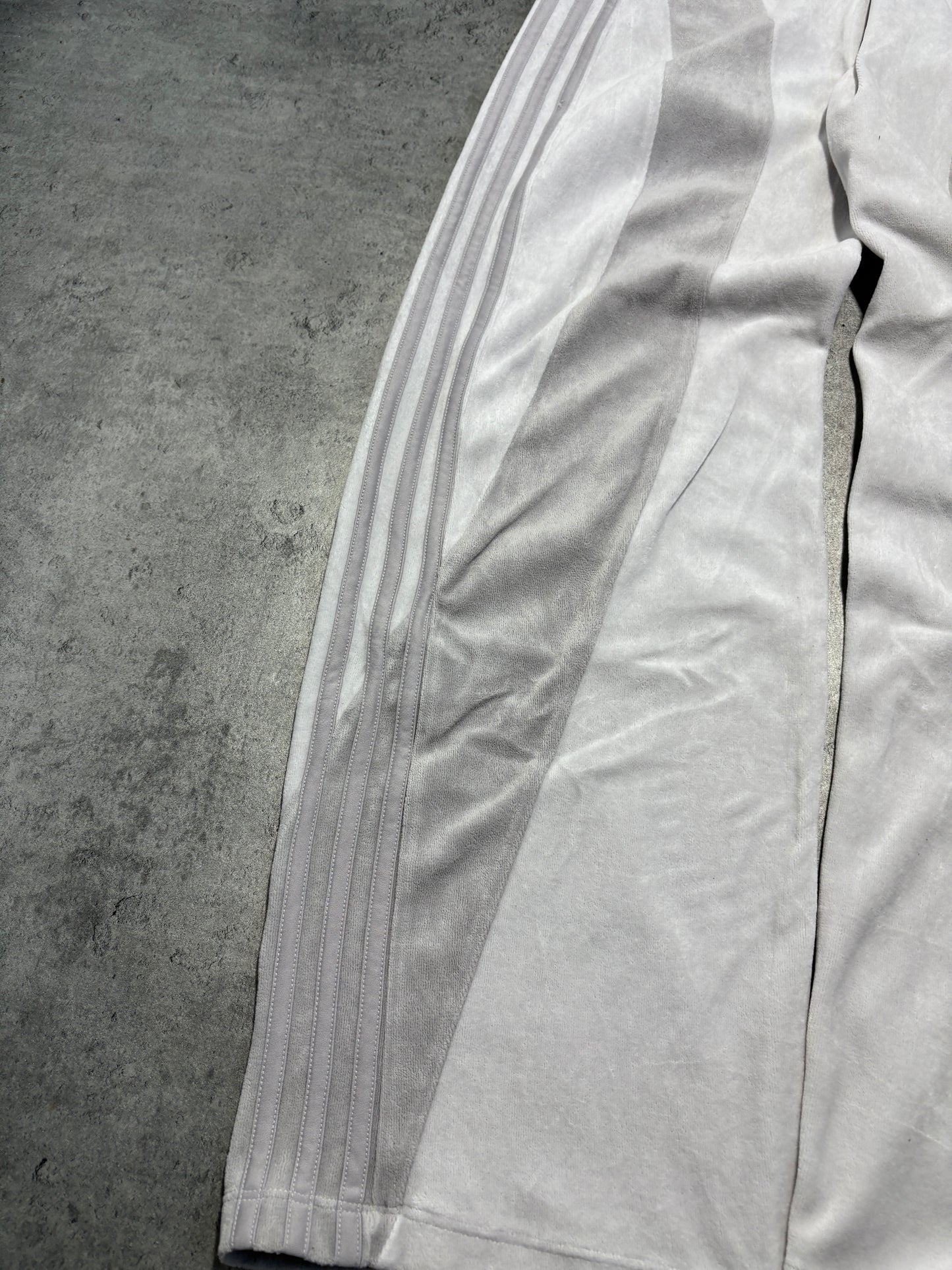 2000s Adidas orginals welur sweatpants dresy