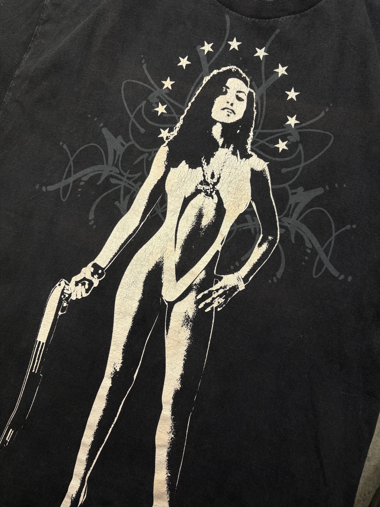 2000s *RARE* Dissizit Sexy Girl T shirt