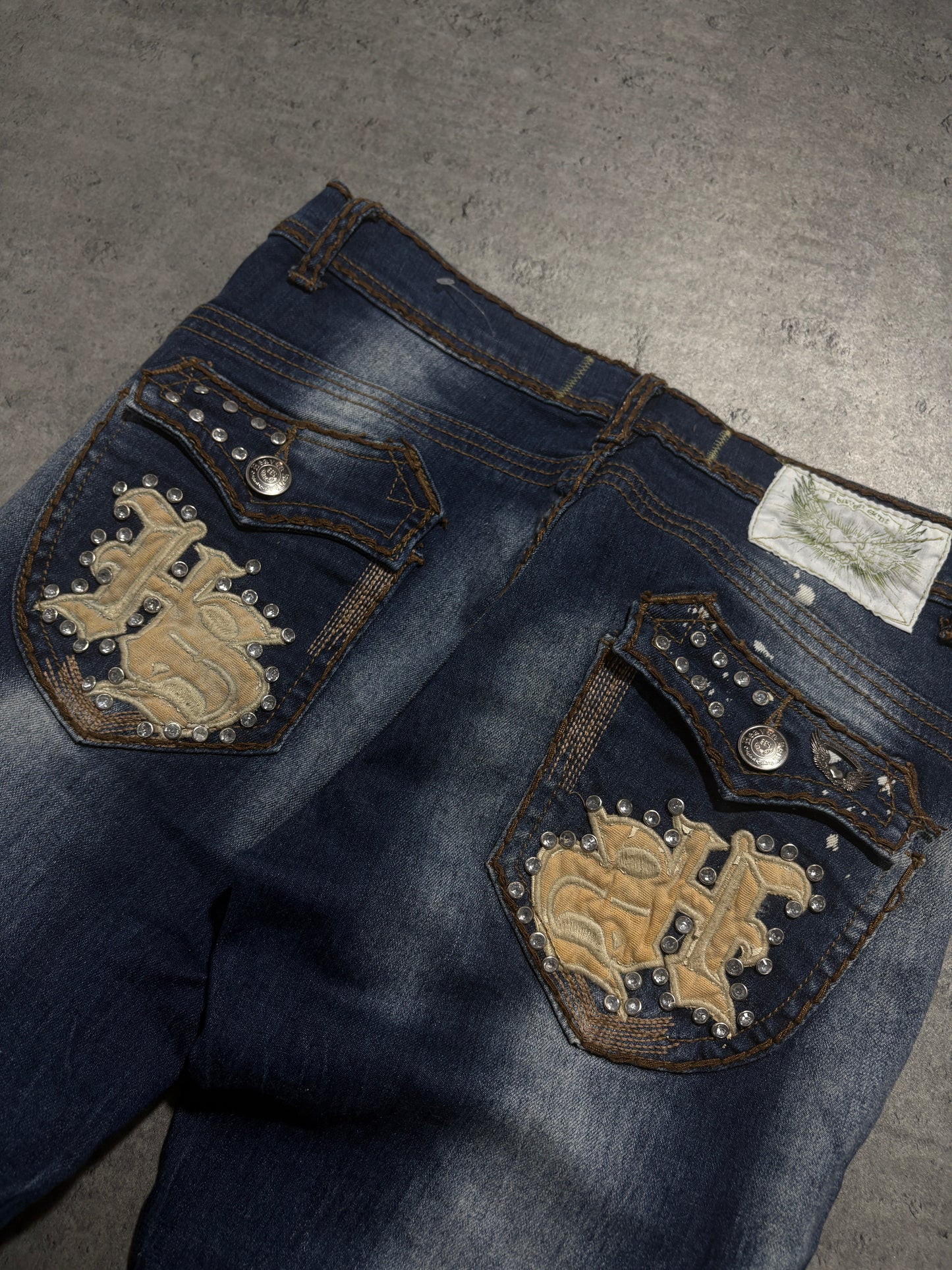 2000s Embellished Y2K  Jeans