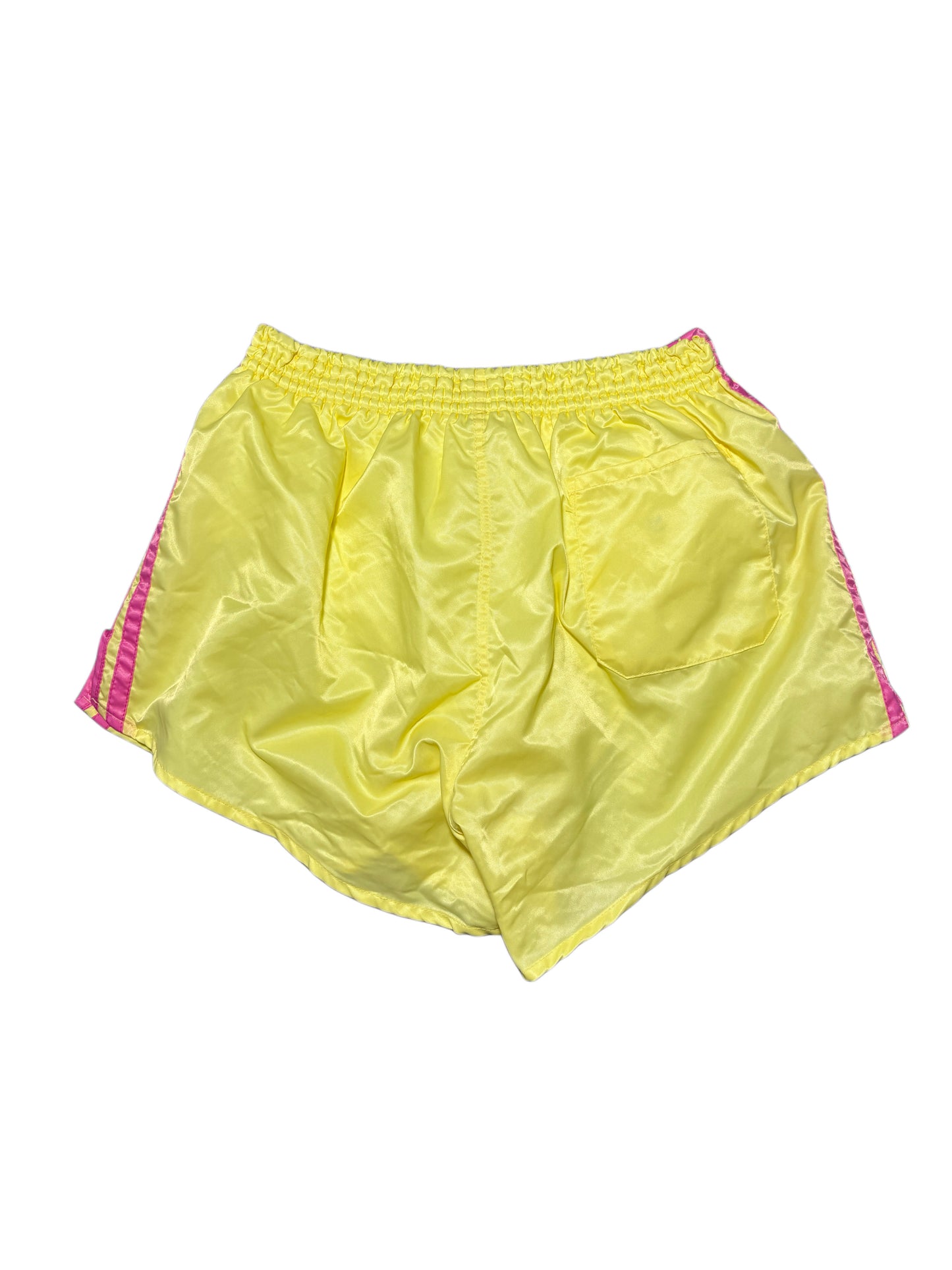 2000s Adidas Yellow & Pink Shorts