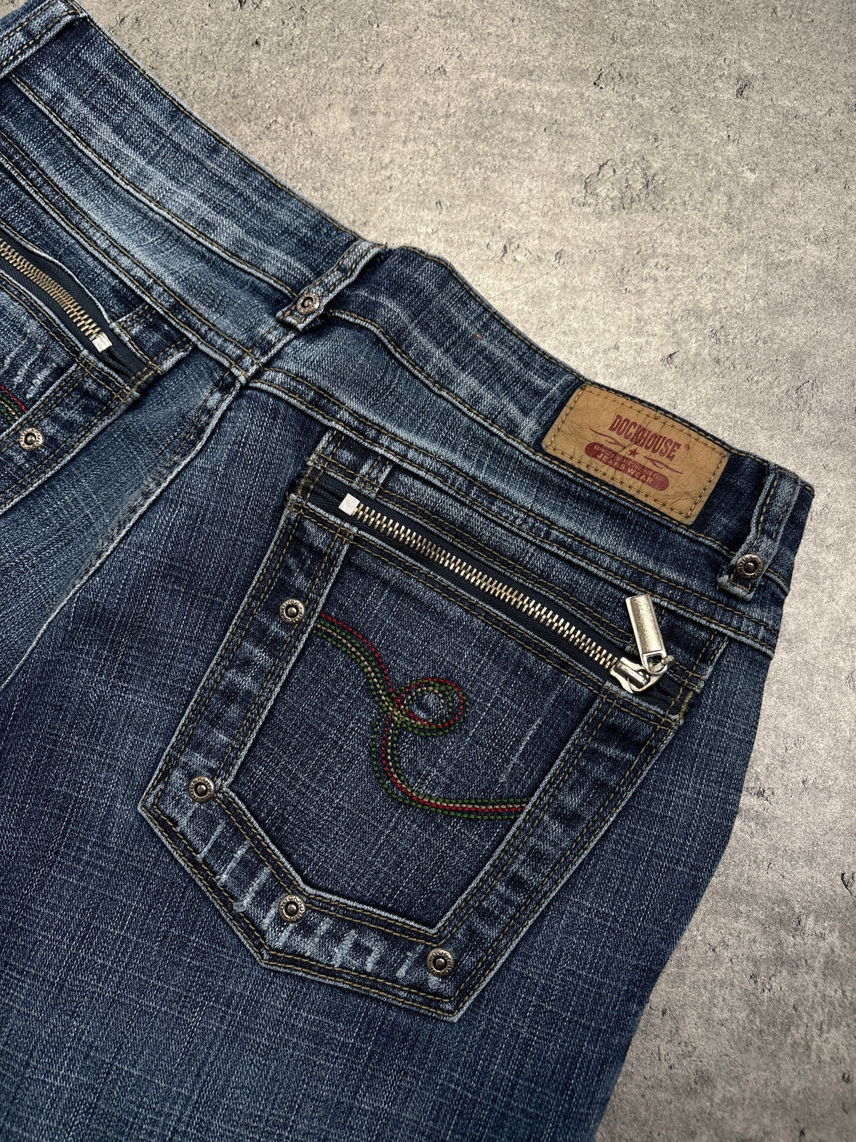 2000s Dockhouse Palm Jeans