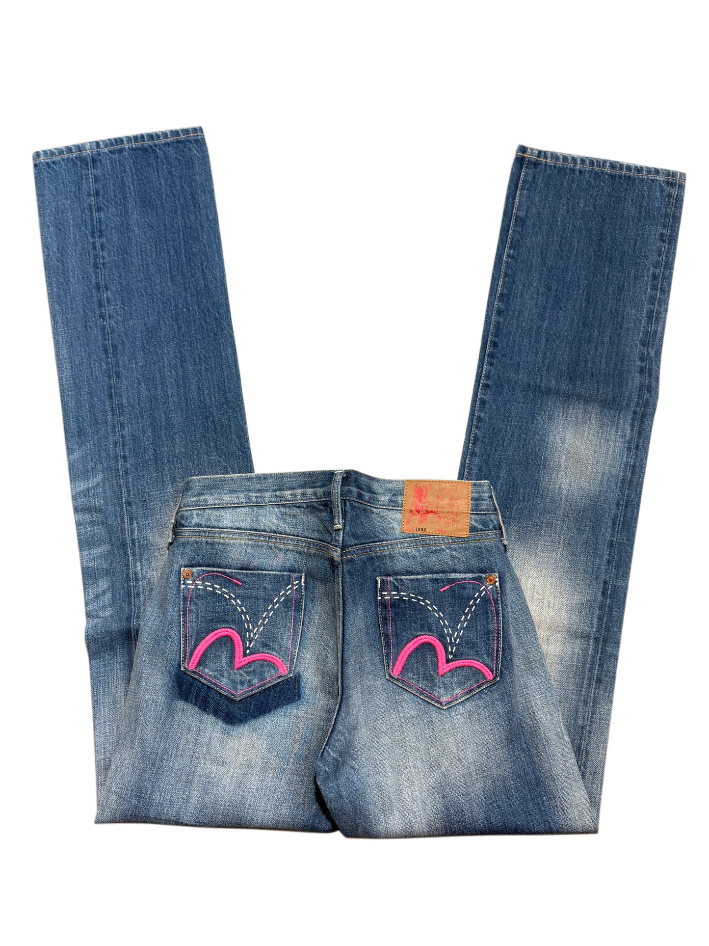 2000s Evisu selvegde denim jeans y2k