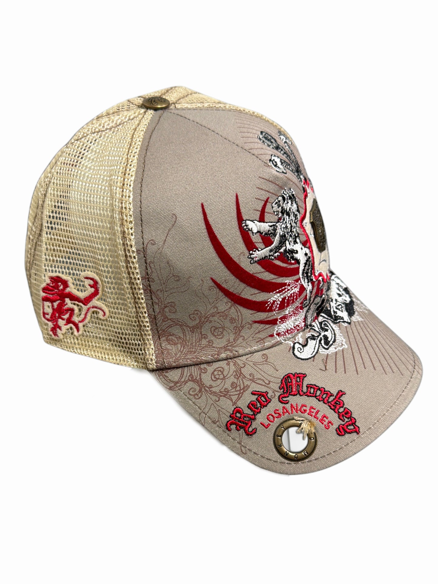 2000s Trucker Cap Red monkey
