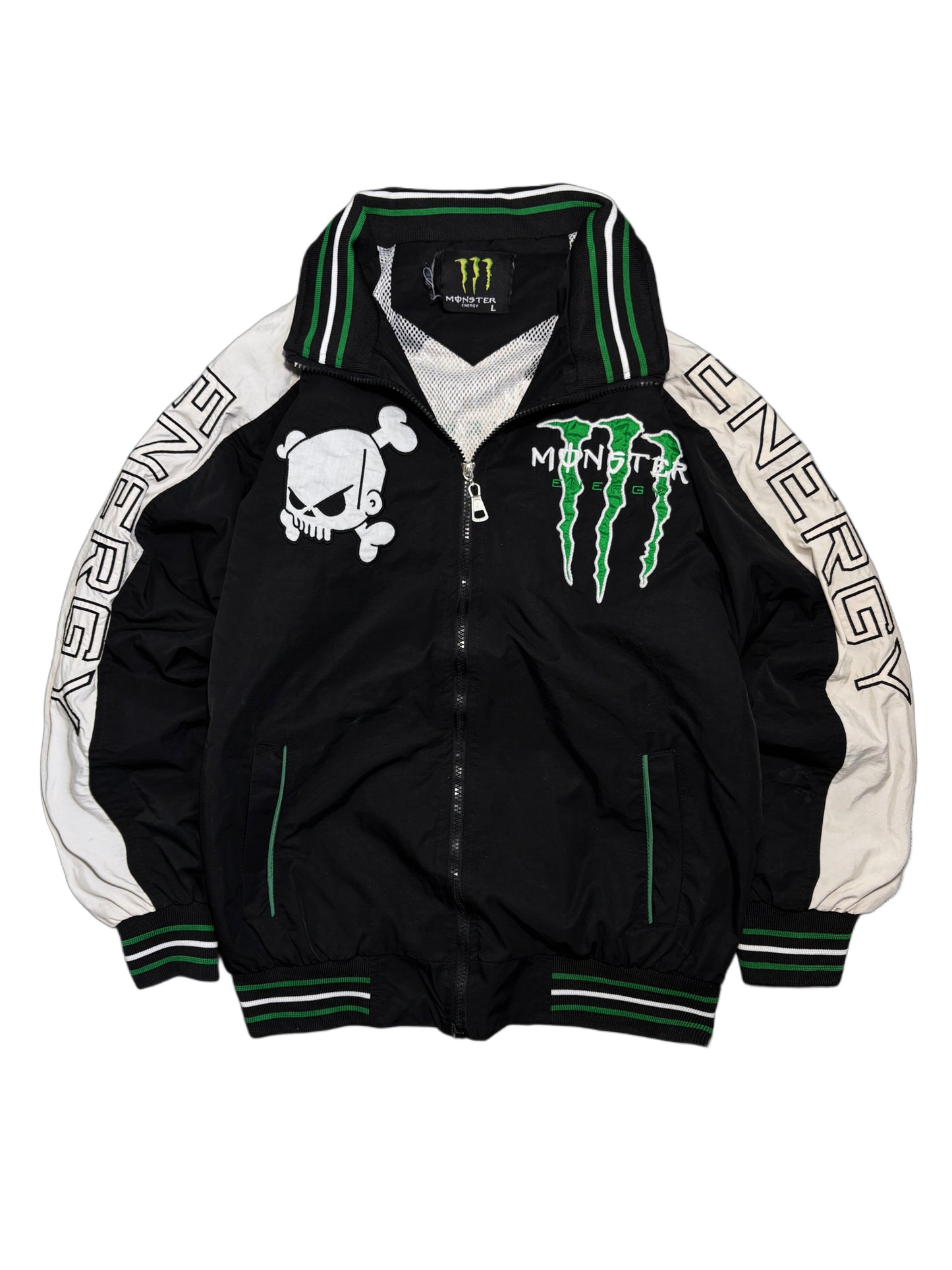 2000s MONSTER ENERGY KEN BLOCK SKULL JACKET
