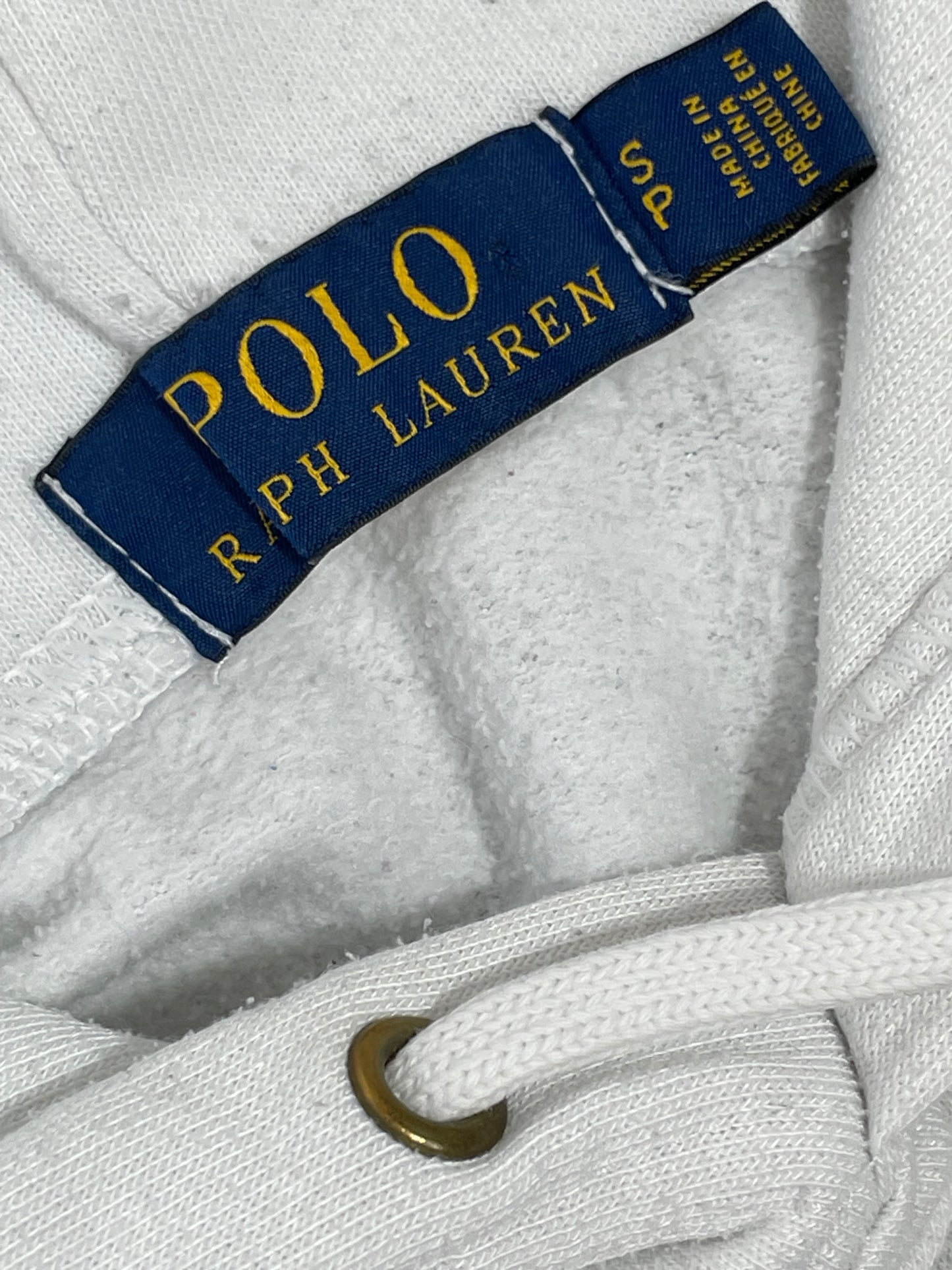 Polo Ralph Lauren white hoodie