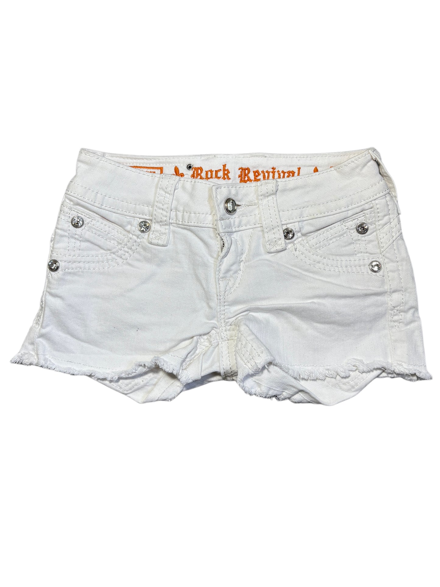 2000s Rock Revivial denim shorts