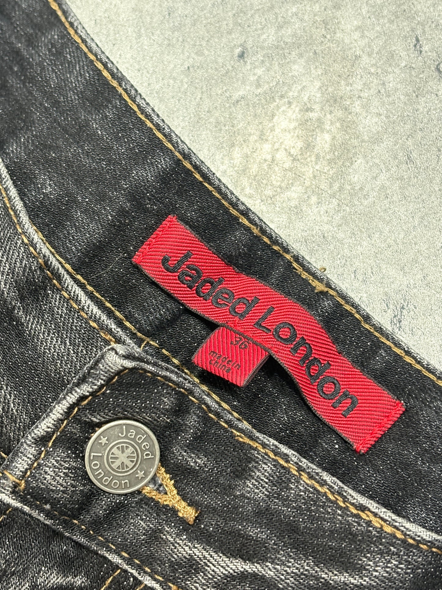 Jaded London Baggy Tribal Jeans