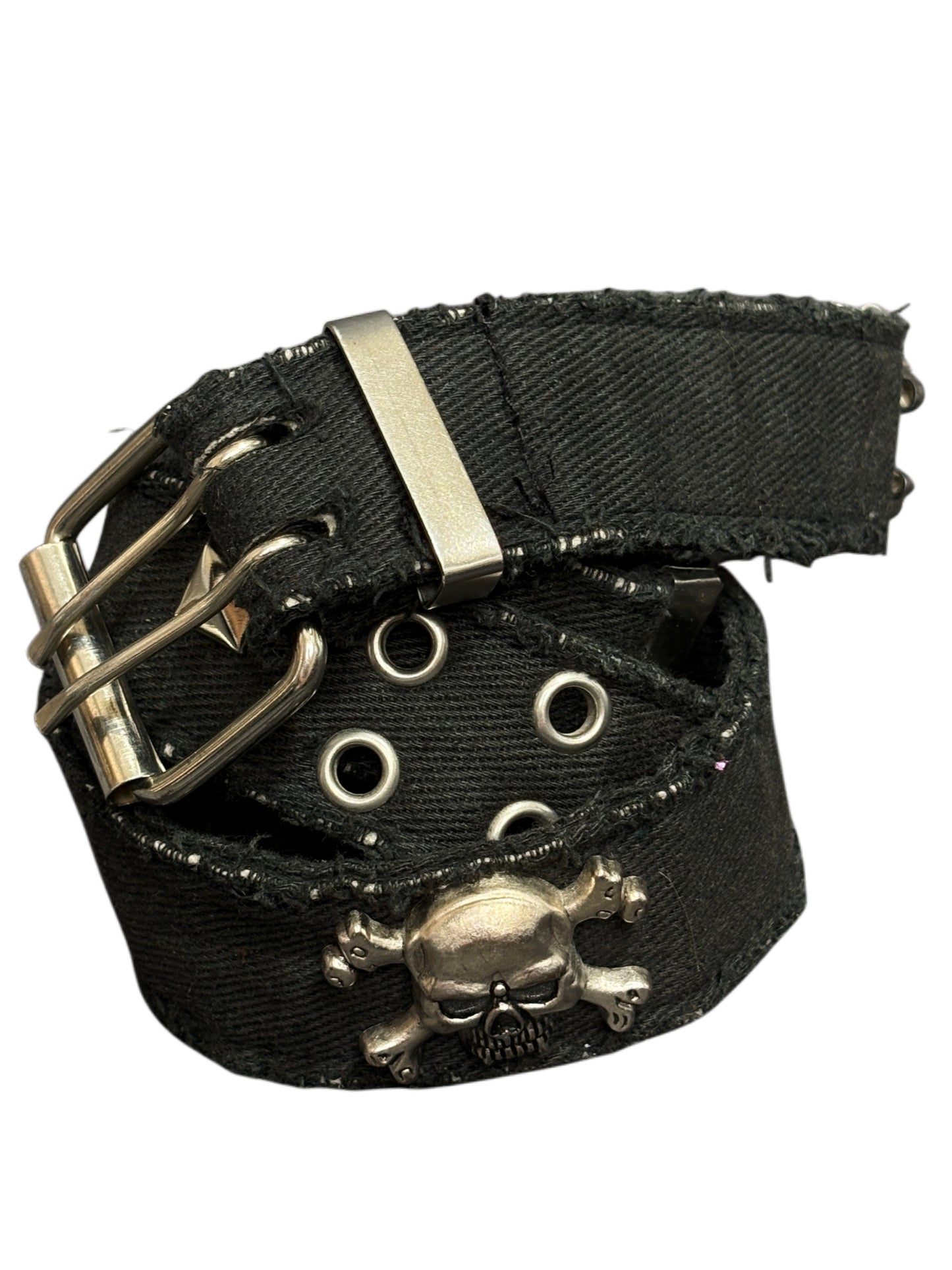 2000s Mini Skuls Belt Pasek